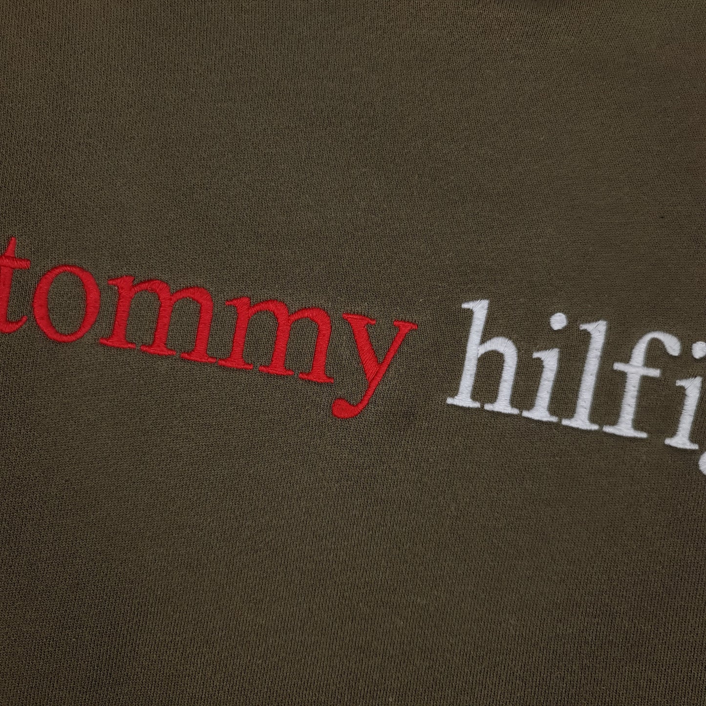 Tommy Hilfiger Spellout Sweatshirt - S