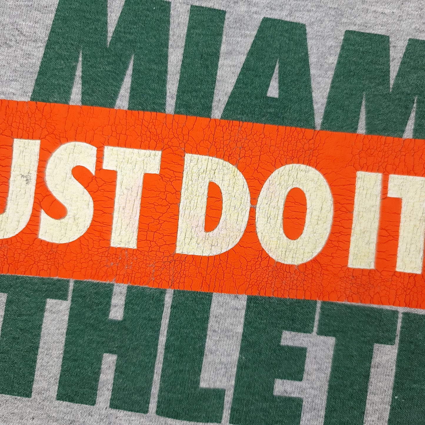 Vintage Nike Miami Hurricanes Tee - XL