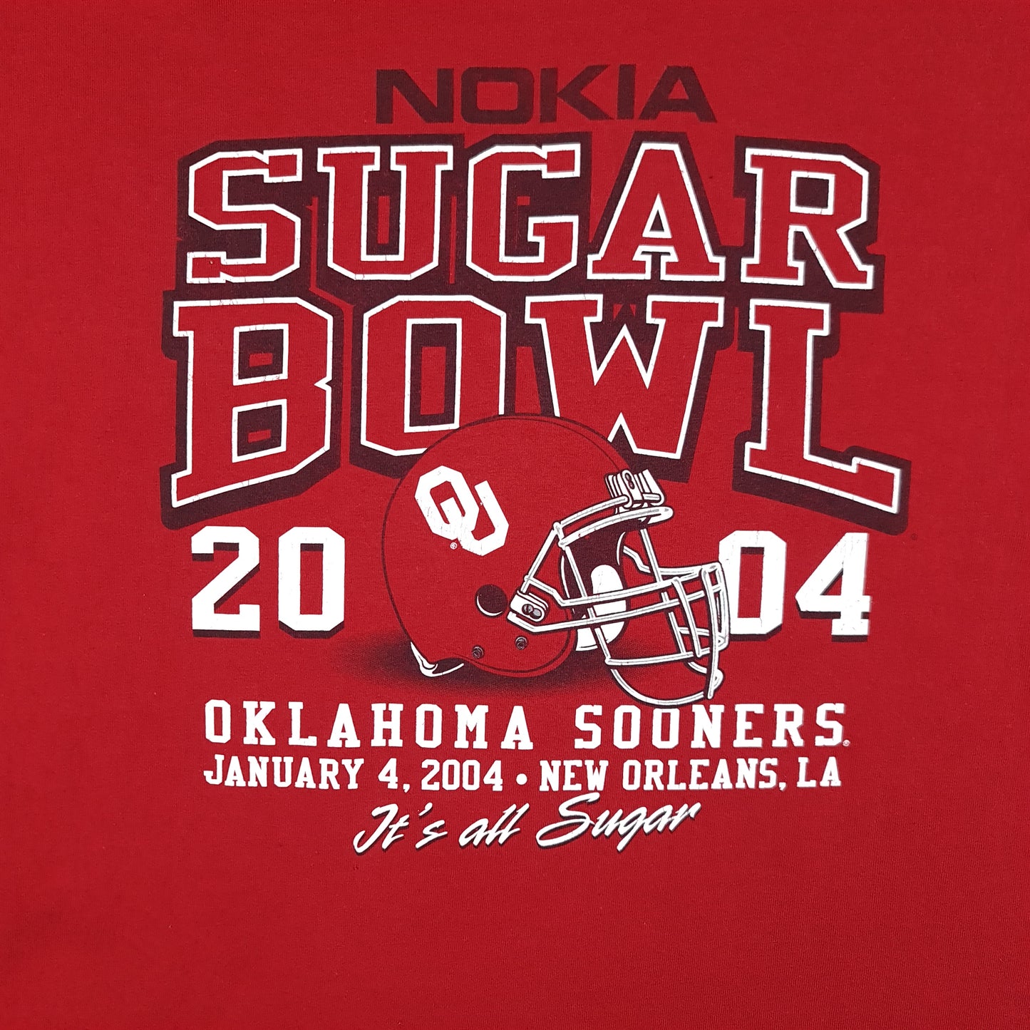 Vintage Oklahoma Sooners Sugar Bowl Tee - XL