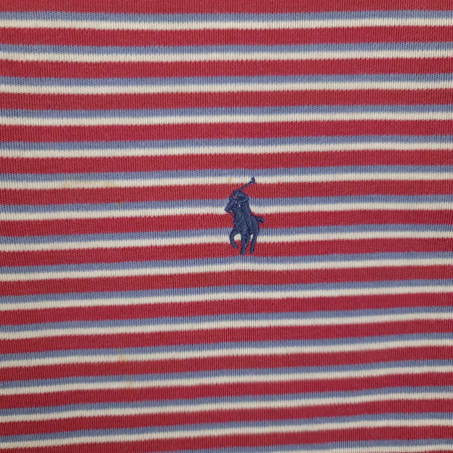Vintage Ralph Lauren Striped Polo Shirt - S