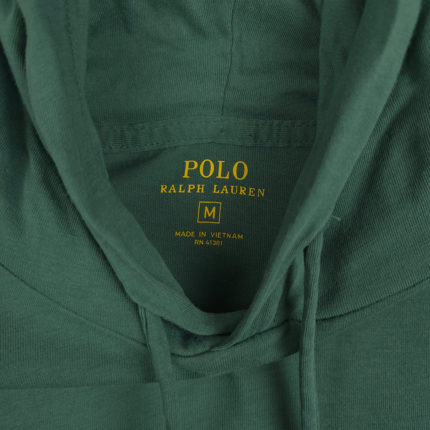 Ralph Lauren Hooded Long Sleeve Tee - M