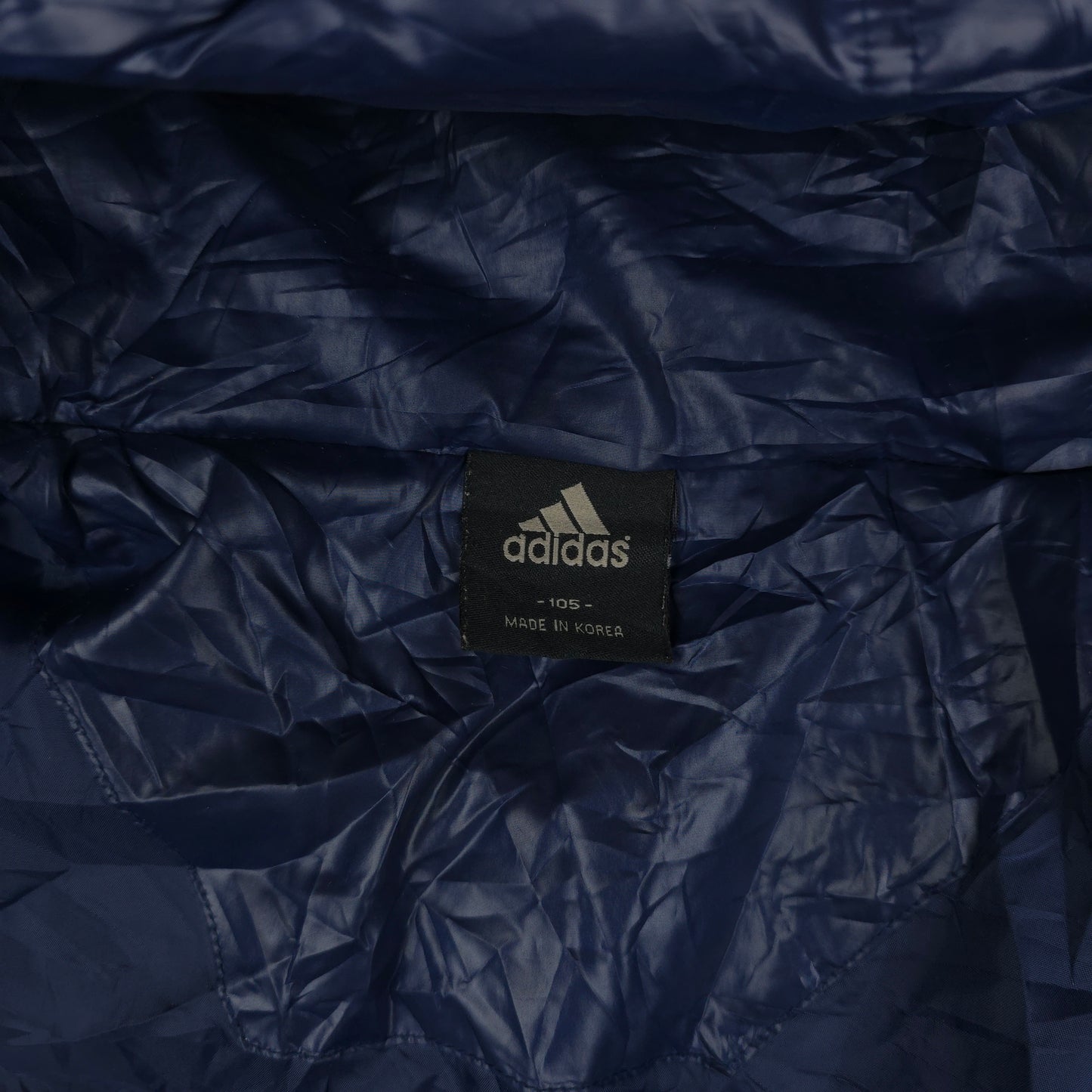 Y2K Adidas Hooded Puffer Jacket - L