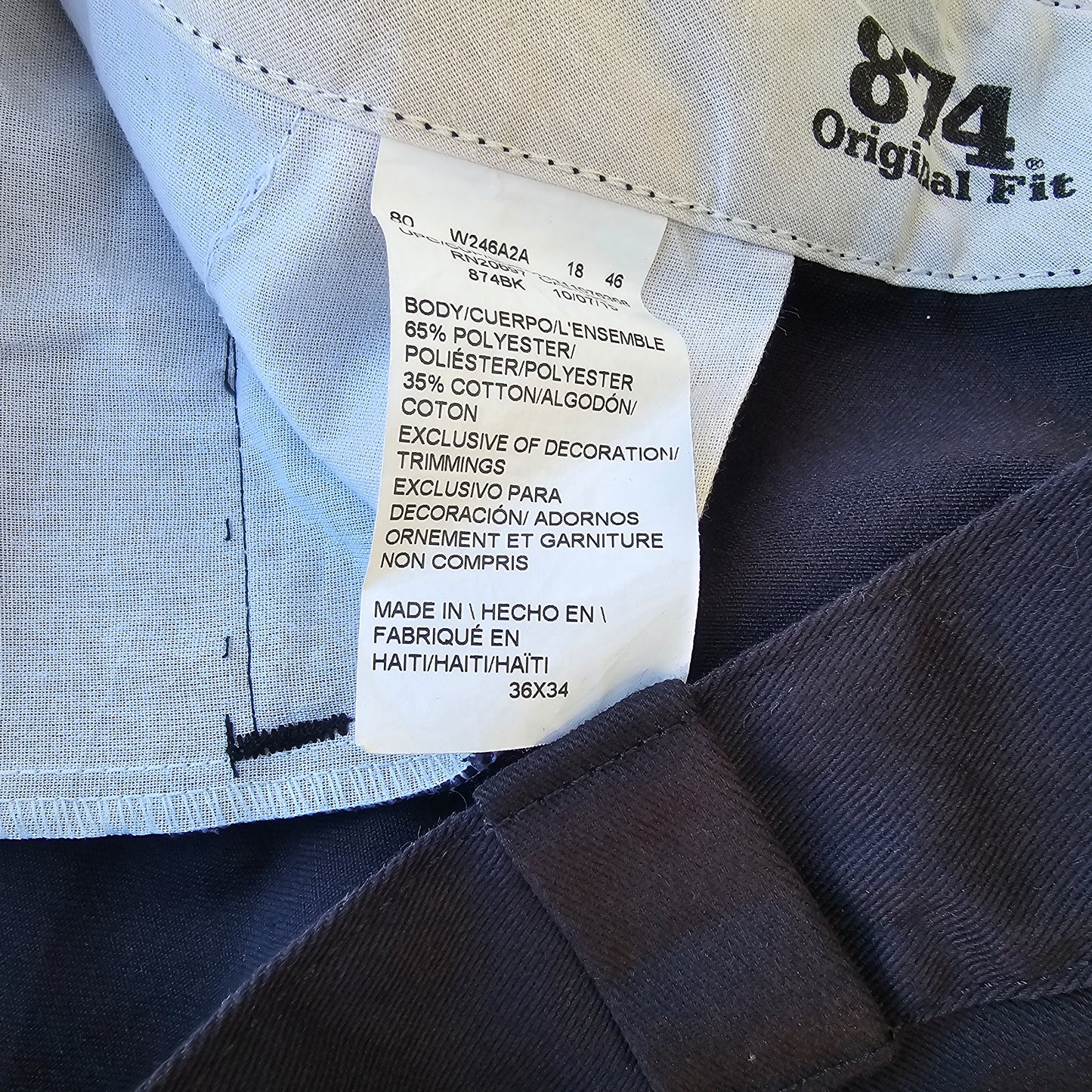 Dickies 874 Work Pants - 36 x 34