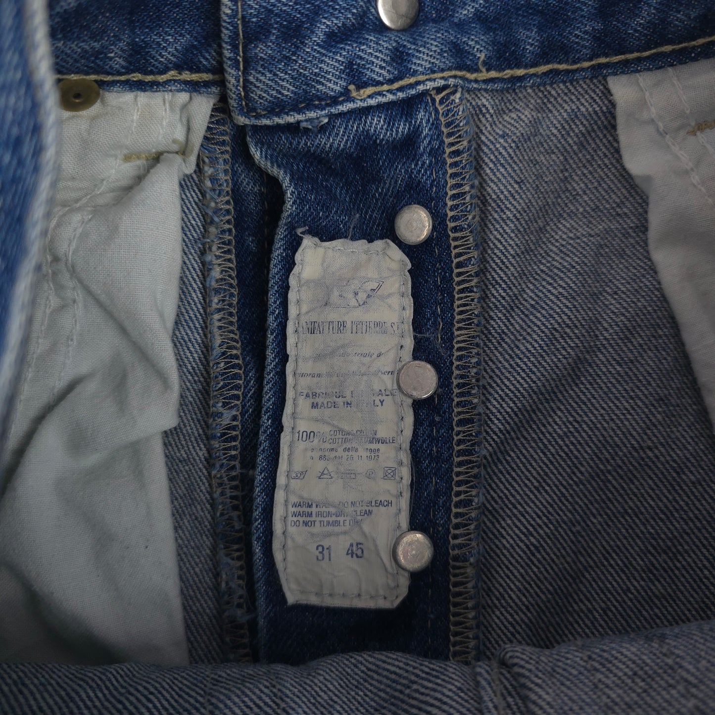 Vintage Versace High Waist Denim Jeans - WMNS 31