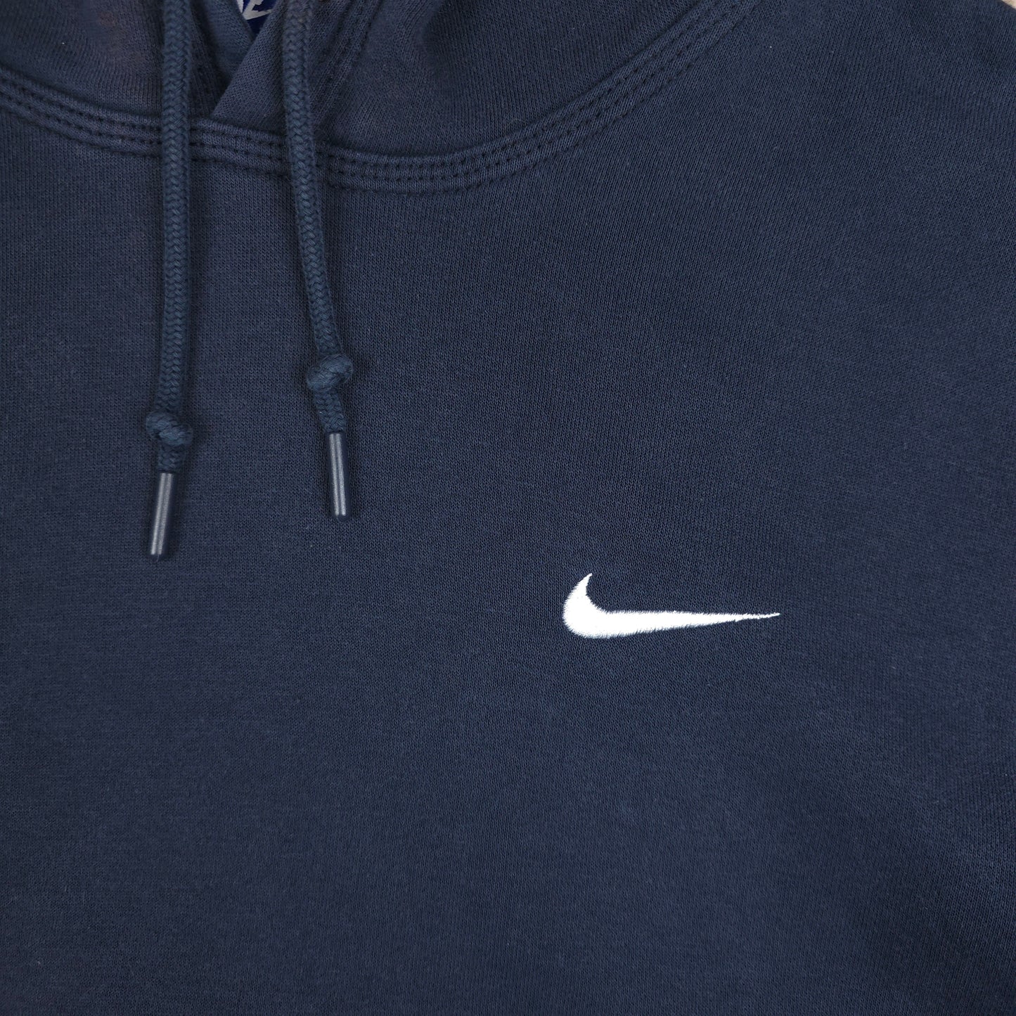Y2K Nike Embroidered Swoosh Hoodie - XL