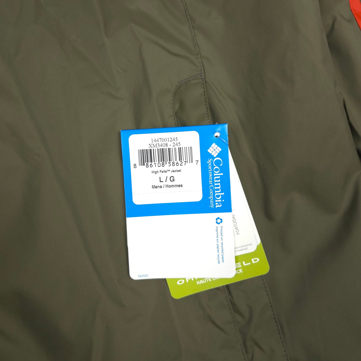 Columbia High Falls Full Zip Jacket - L