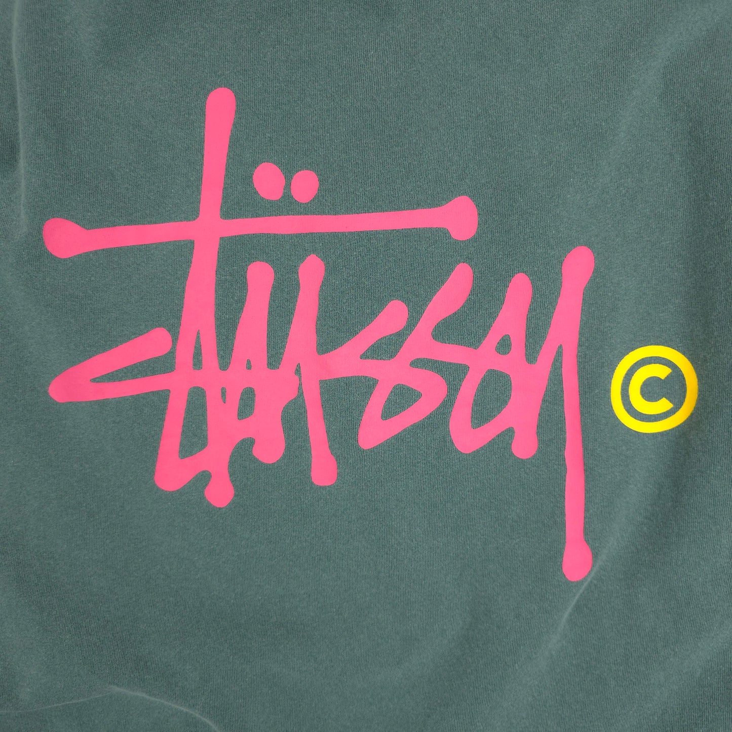 Stussy Graffiti Oversized Tee - WMNS L
