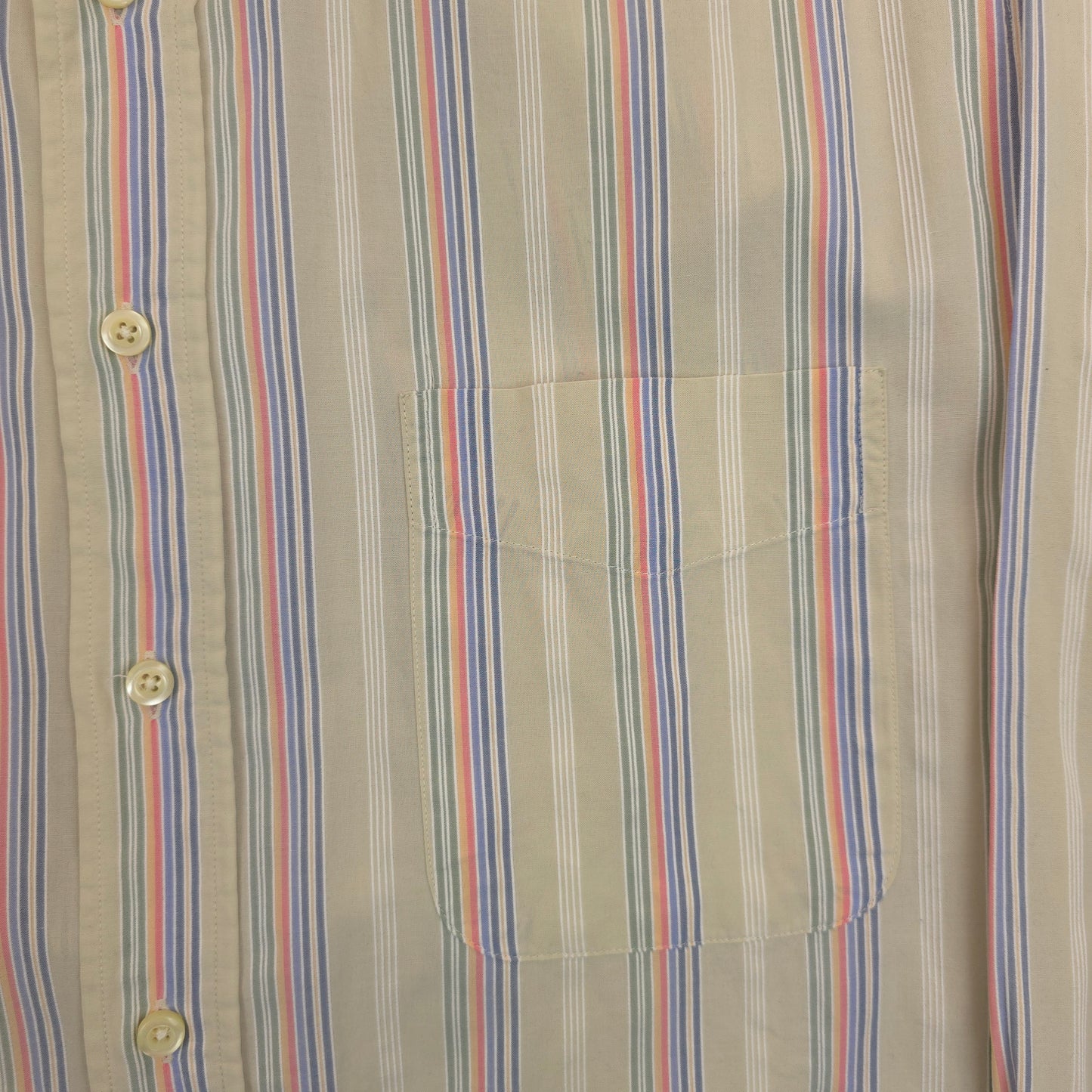 Vintage Gant Striped Button Up Shirt - L