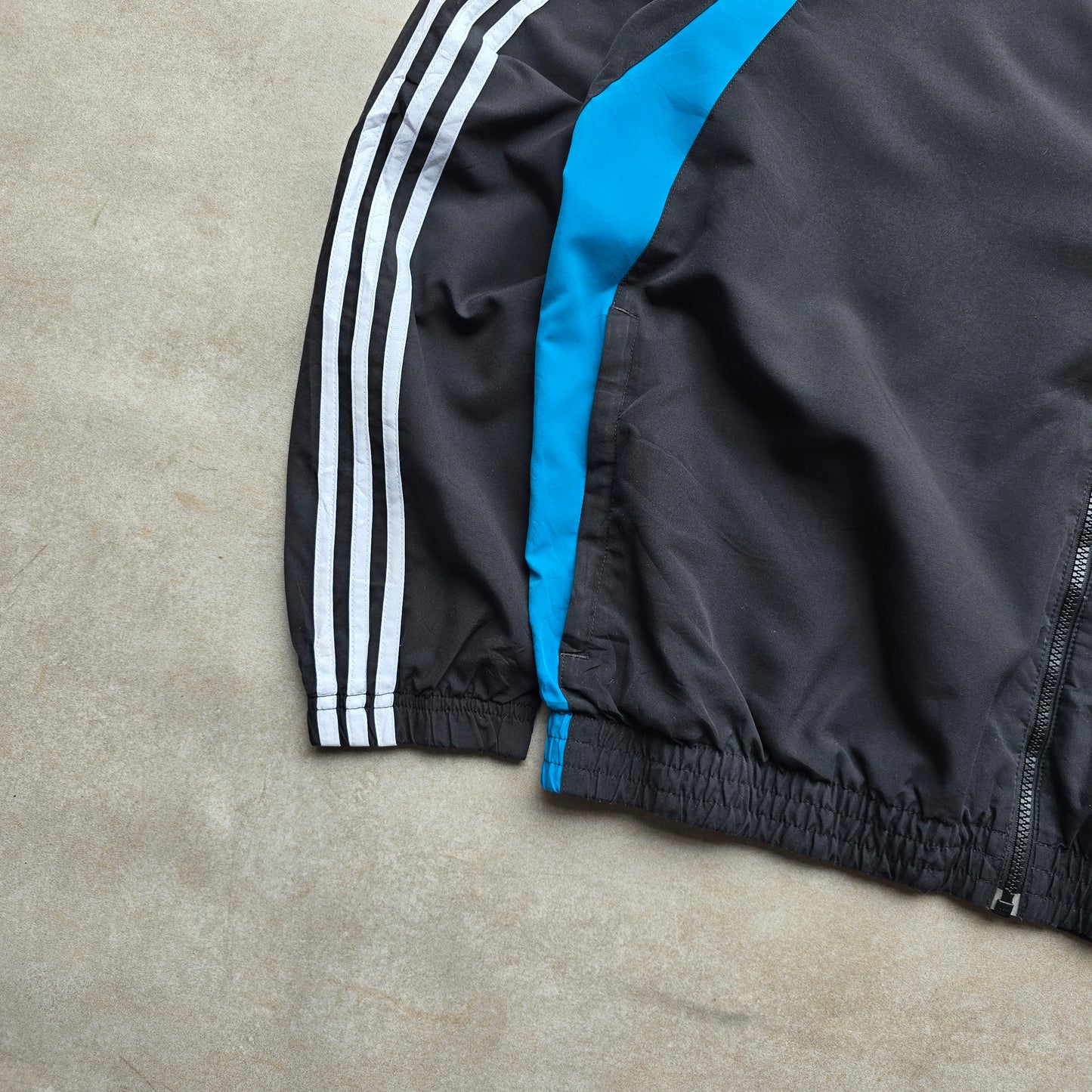 Y2K Adidas Windbreaker Jacket - XL