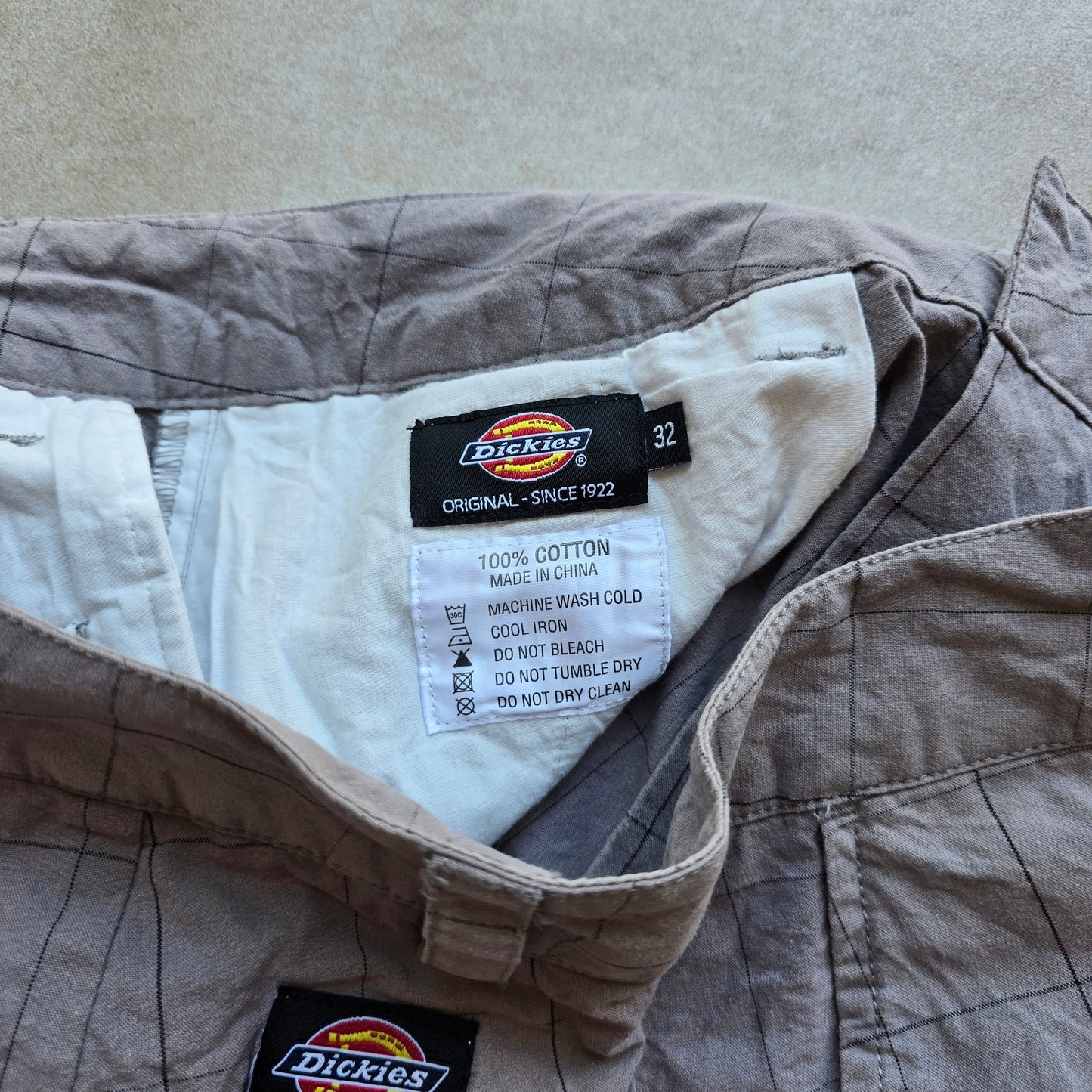 Dickies Check Shorts - 32