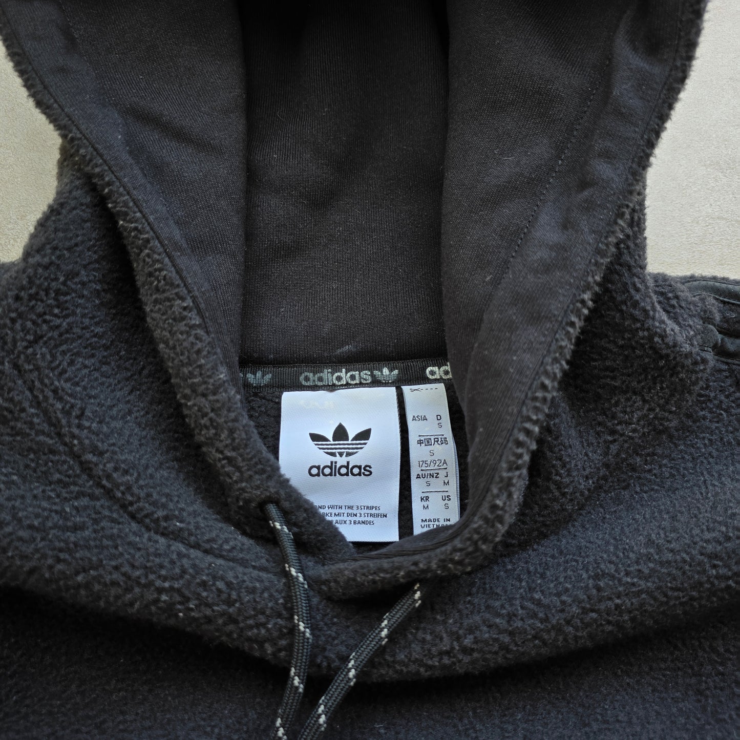 Adidas Fleece Hoodie - S