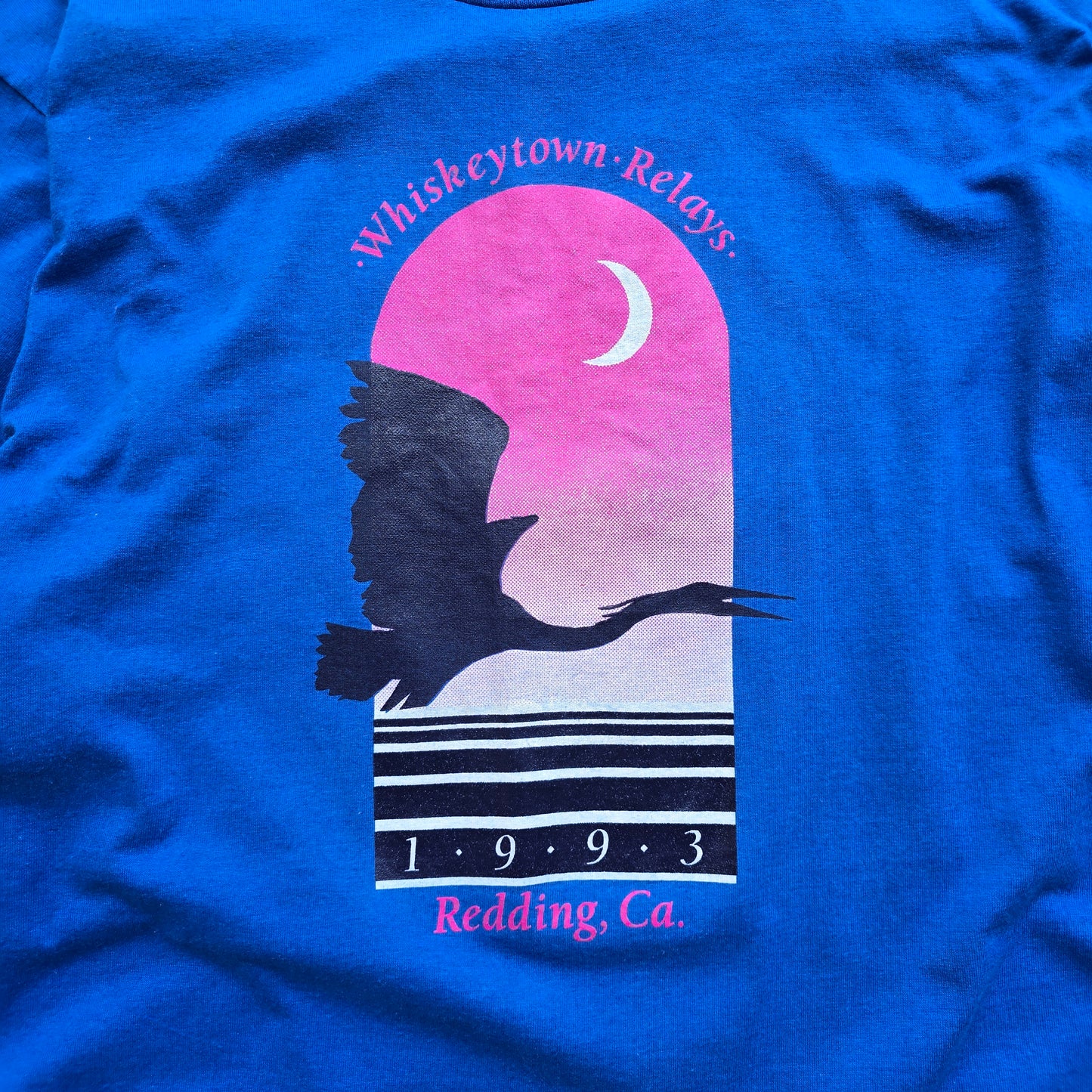 Vintage 1993 Whiskeytown Relays California Long Sleeve Tee - M