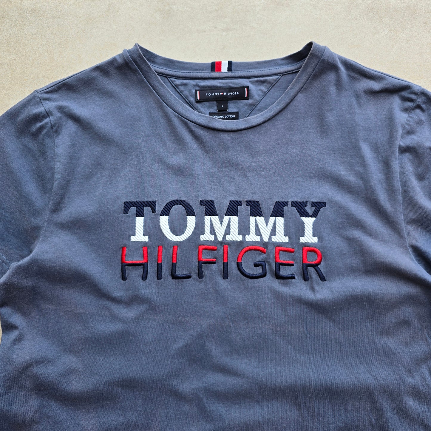 Tommy Hilfiger Embroidered Tee - M