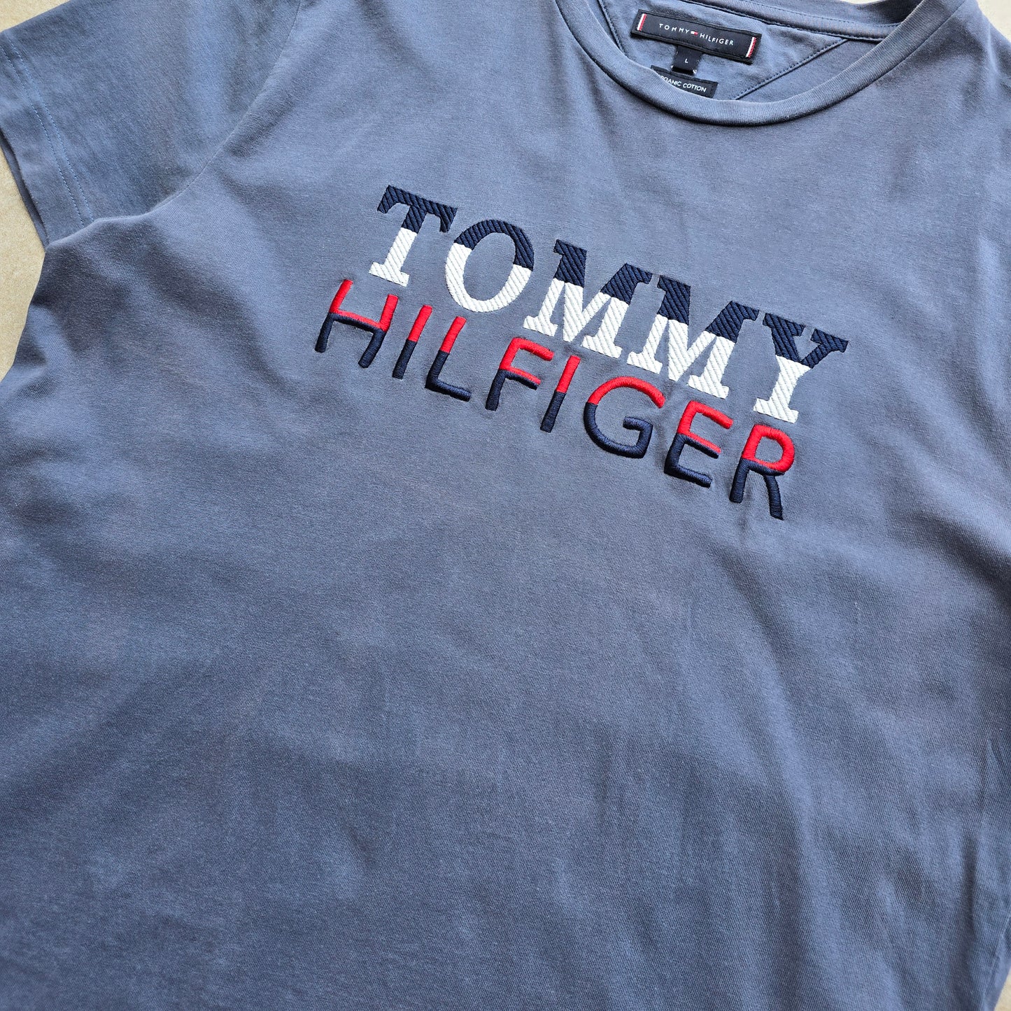 Tommy Hilfiger Embroidered Tee - M