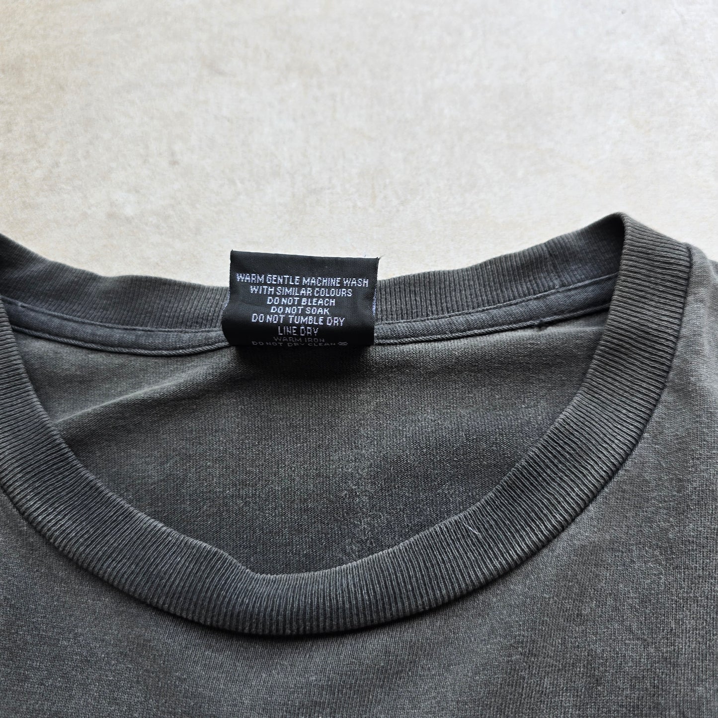 Y2K Live to Ride Motorcycle Faded Tee - L