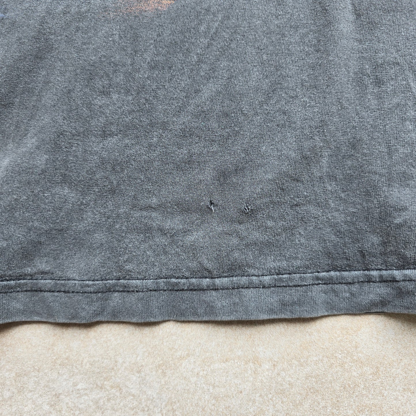 Y2K Live to Ride Motorcycle Faded Tee - L
