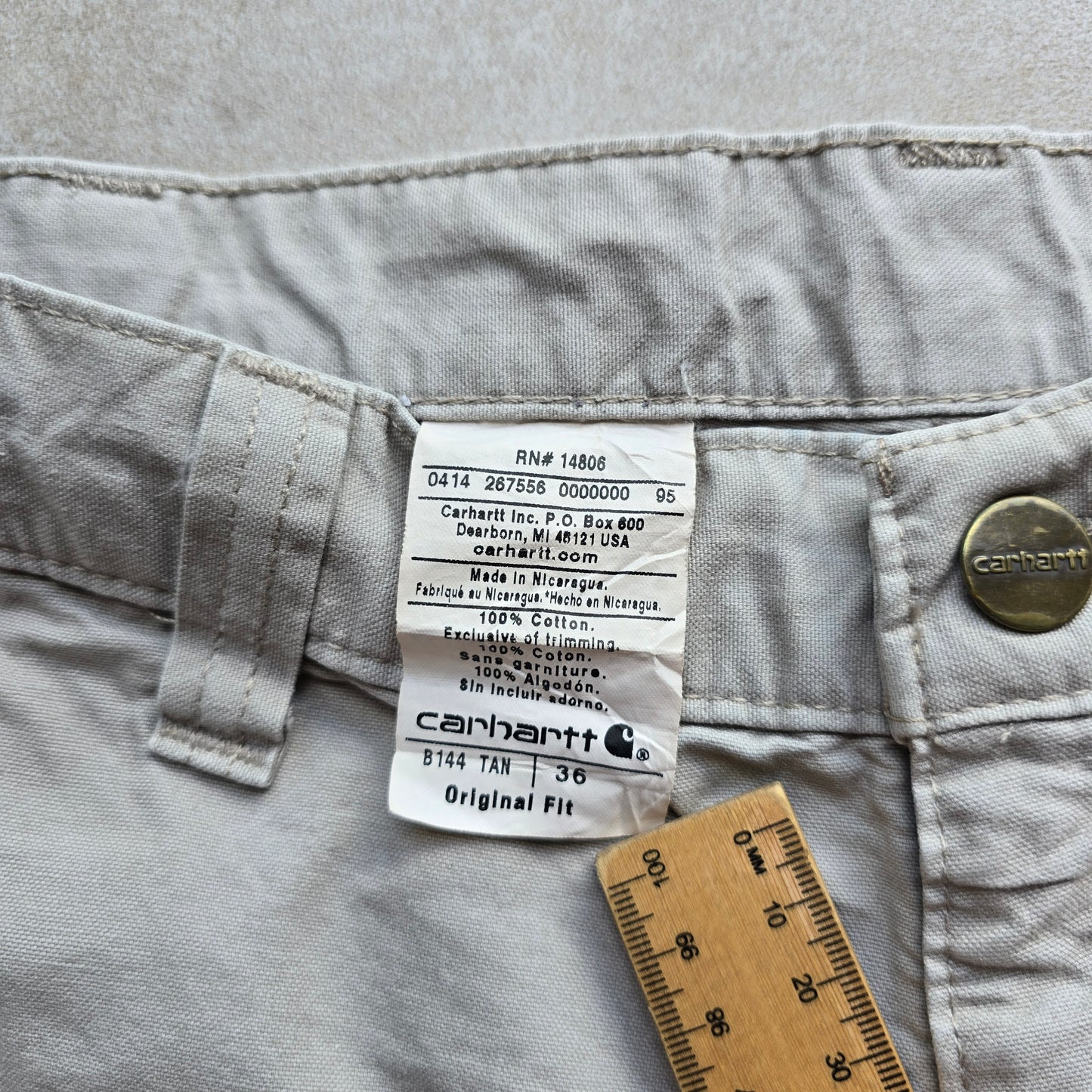 Vintage Carhartt Carpenter Shorts - 36