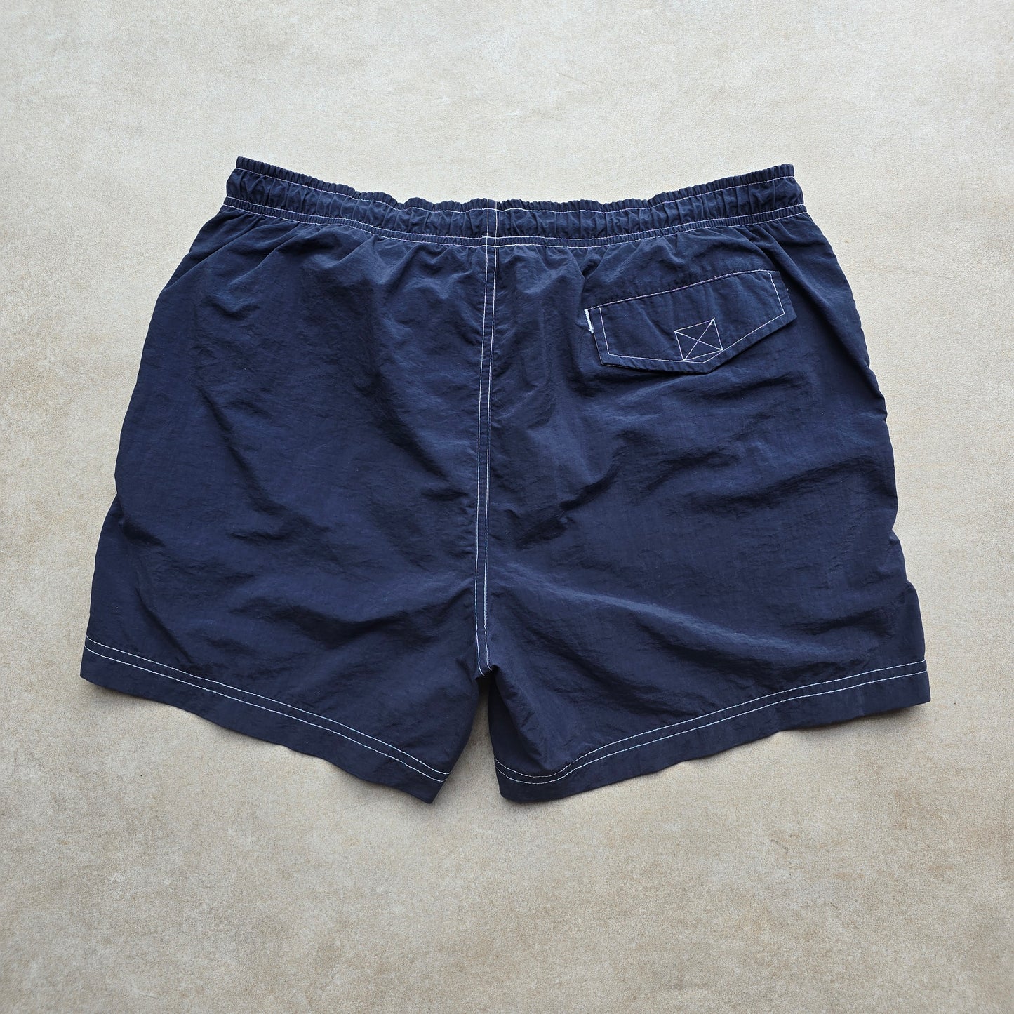 Vintage Tommy Hilfiger Flag Swim Shorts - M