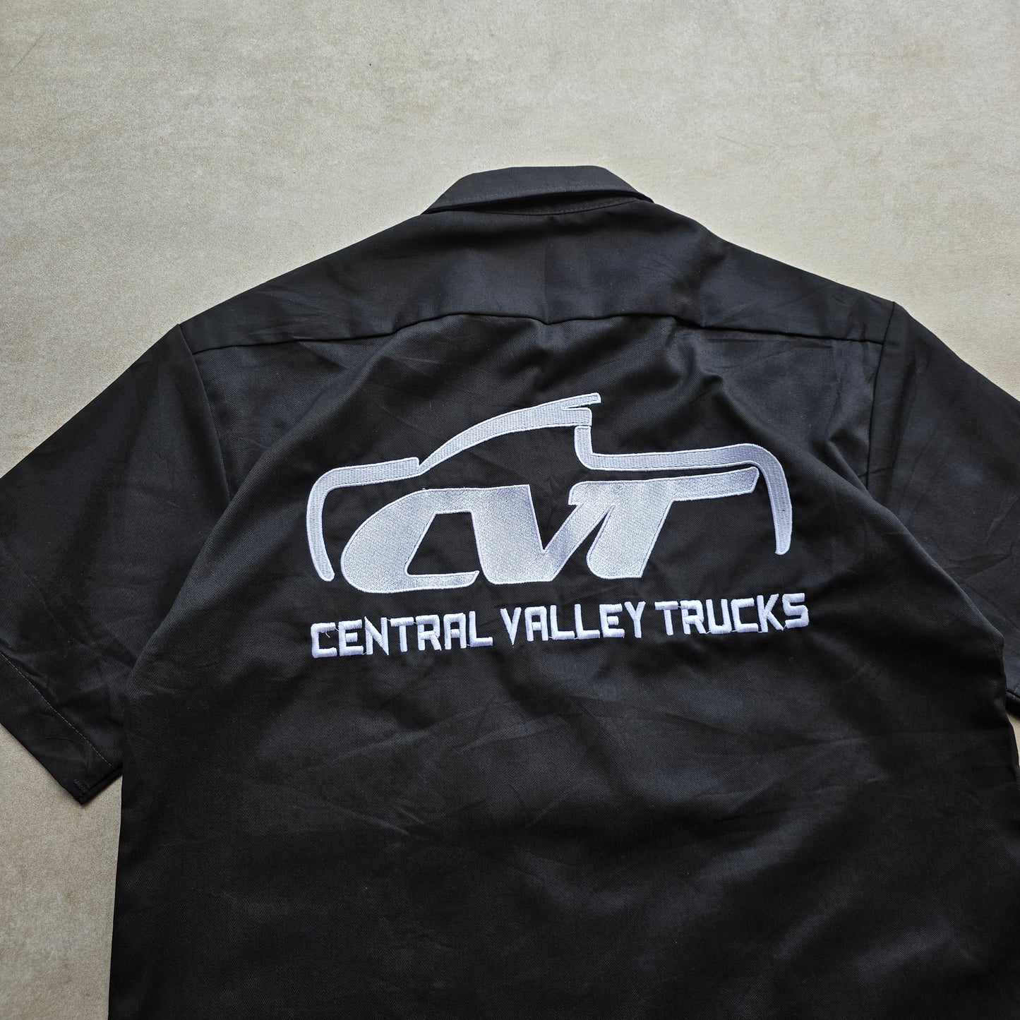 Y2K Dickies Short Sleeve Work Shirt - S