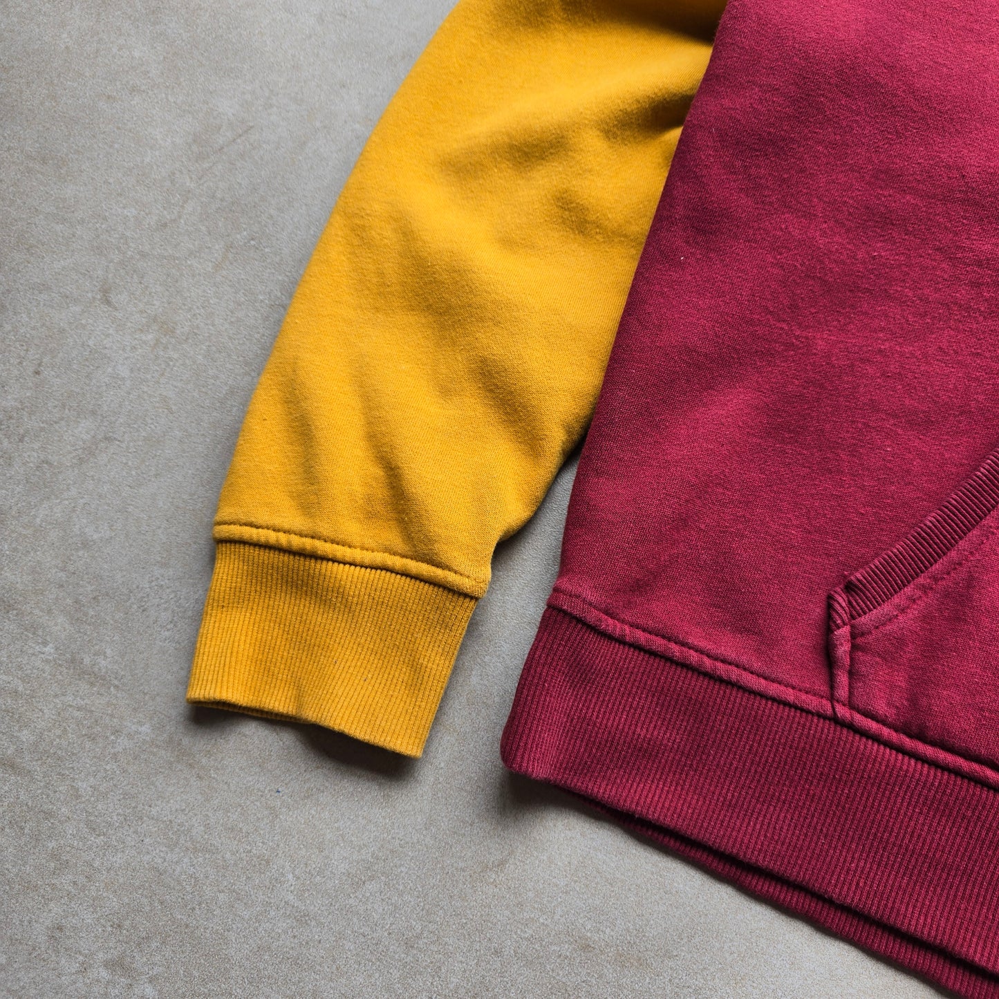 Guess Spellout Colour Block Hoodie - L