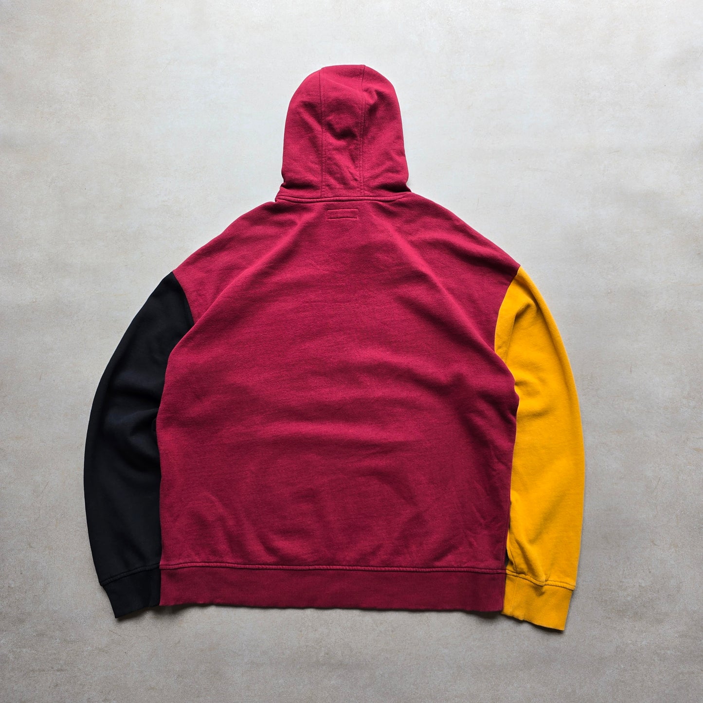 Guess Spellout Colour Block Hoodie - L