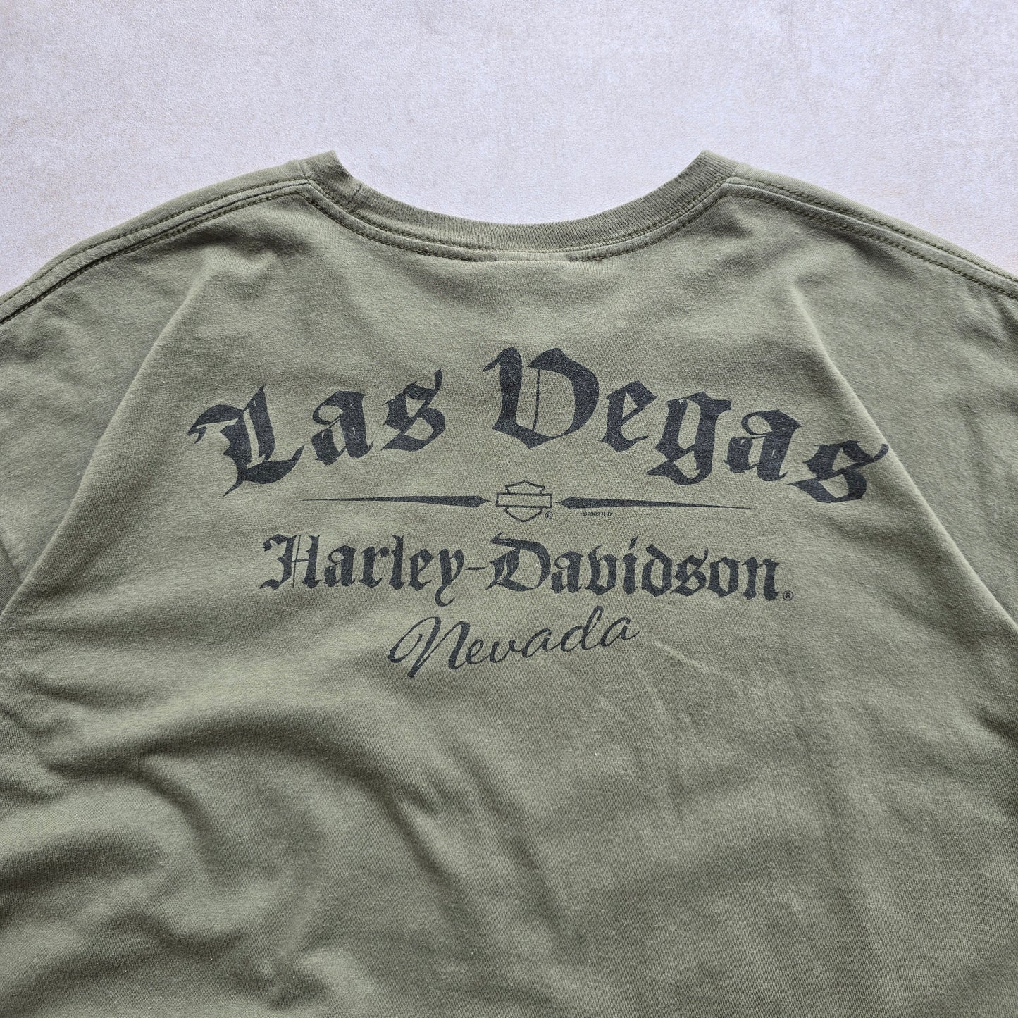 Y2K Harley Davidson Las Vegas Tee - XL/2XL