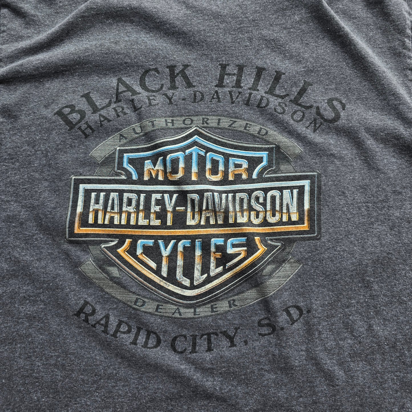 Vintage Y2K Harley Davidson 100 Years Pocket Tee - M/L