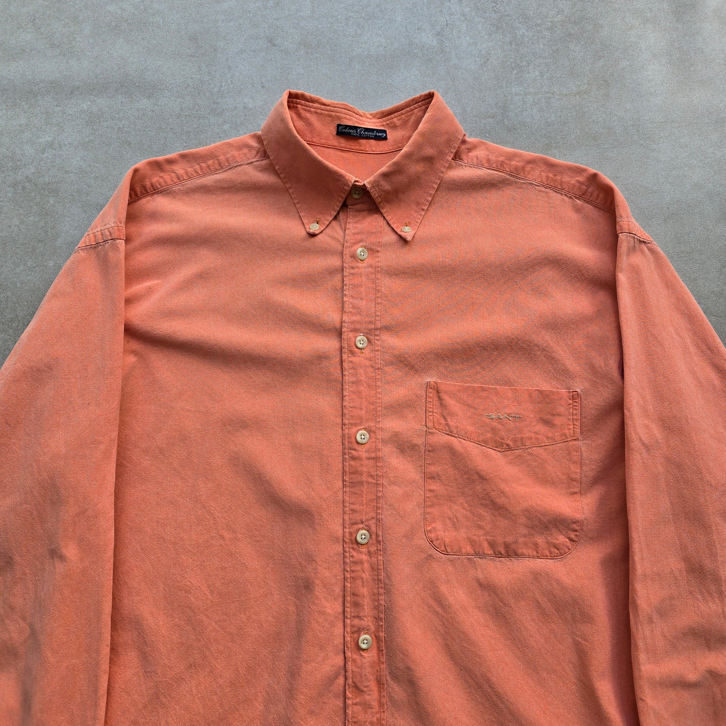 Vintage Gant Long Sleeve Button Up Shirt - XL