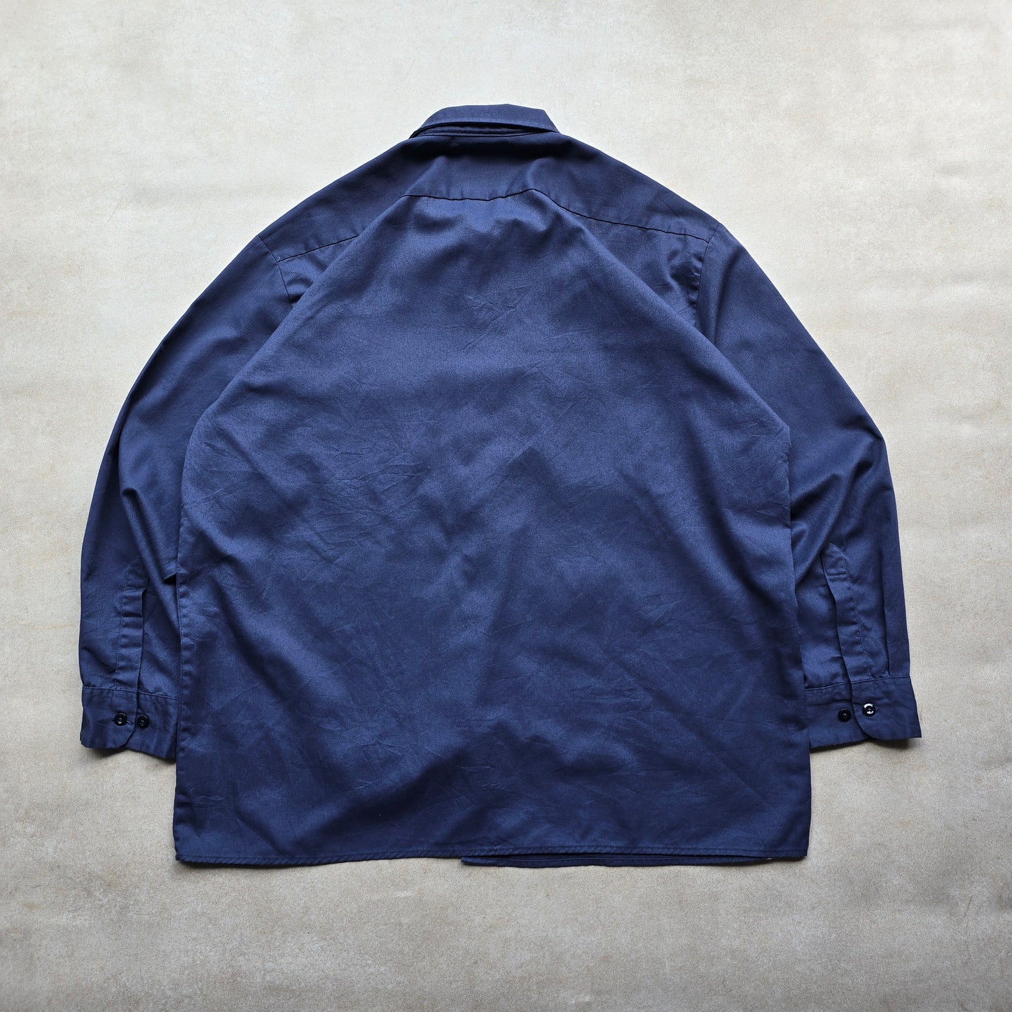 Y2K Dickies Long Sleeve Button Up Work Shirt - XL