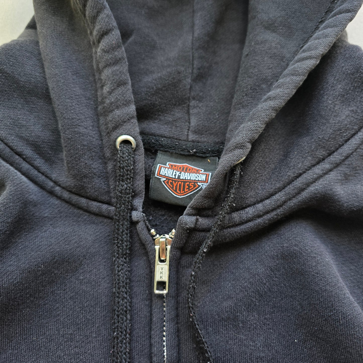 Harley Davidson Faded Full Zip Hoodie - XXL