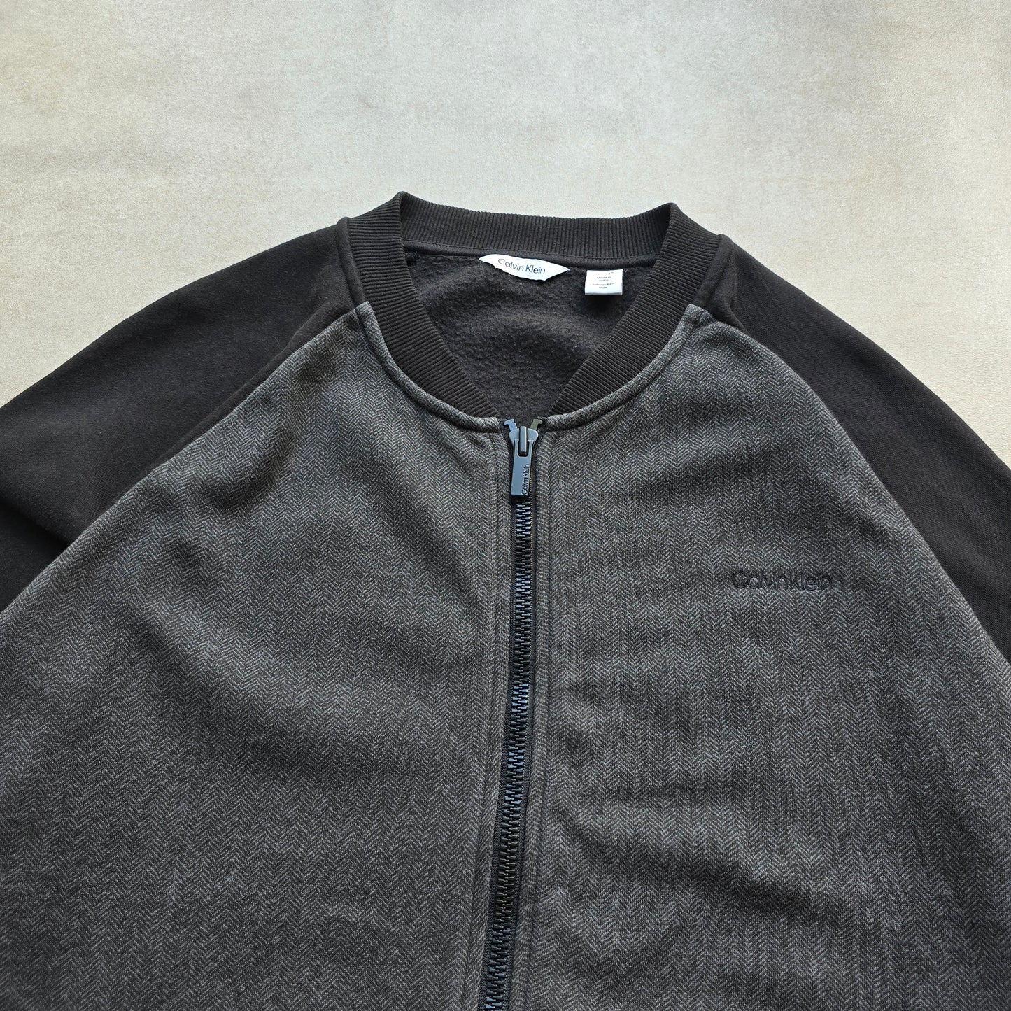Calvin Klein Full Zip Sweatshirt - XL
