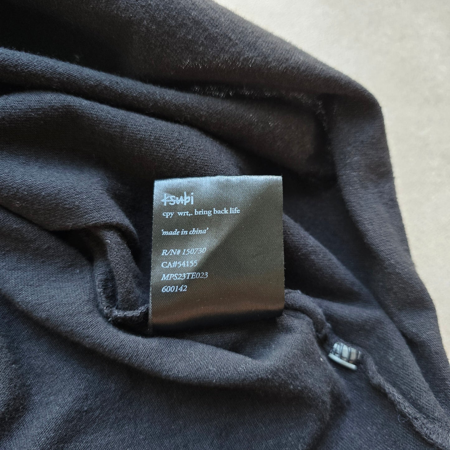Ksubi Kash Fake Tee - M