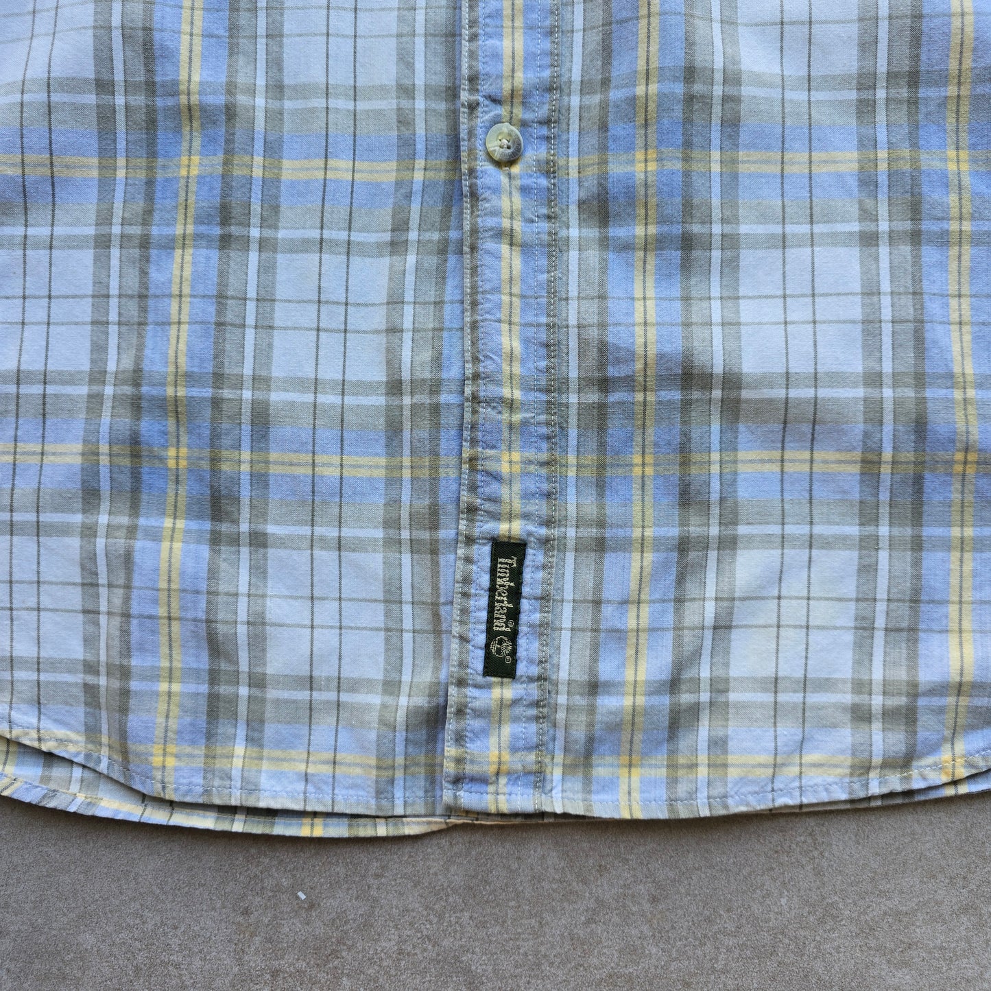 Vintage Timberland Short Sleeve Button Up Shirt - XL