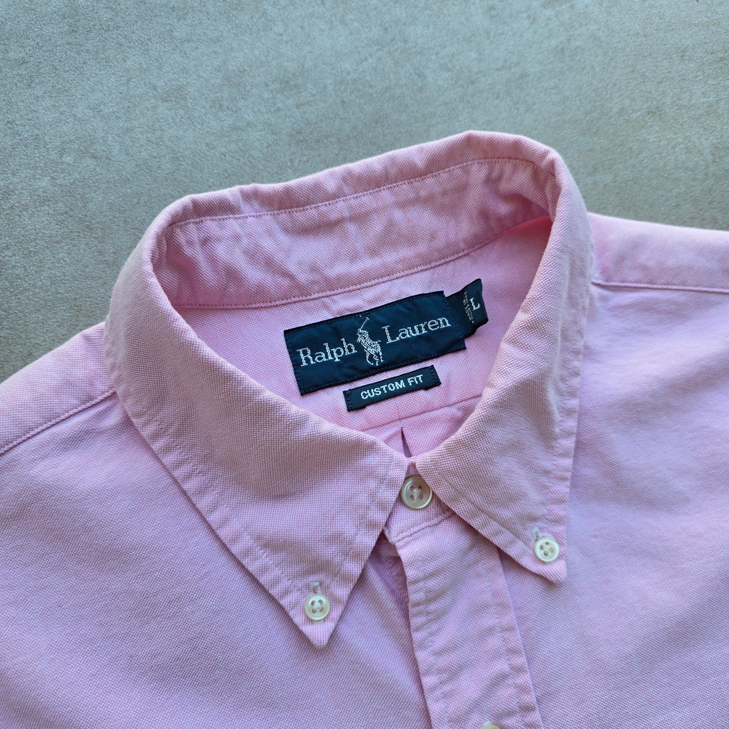 Vintage Ralph Lauren Long Sleeve Button Up Shirt - L