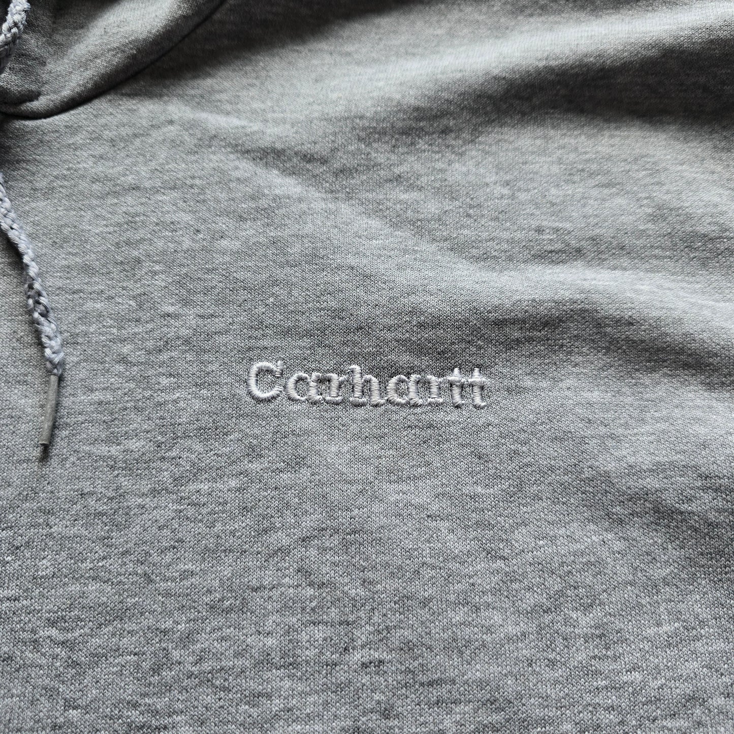 Vintage Carhartt Full Zip Embroidered Hoodie - XXL