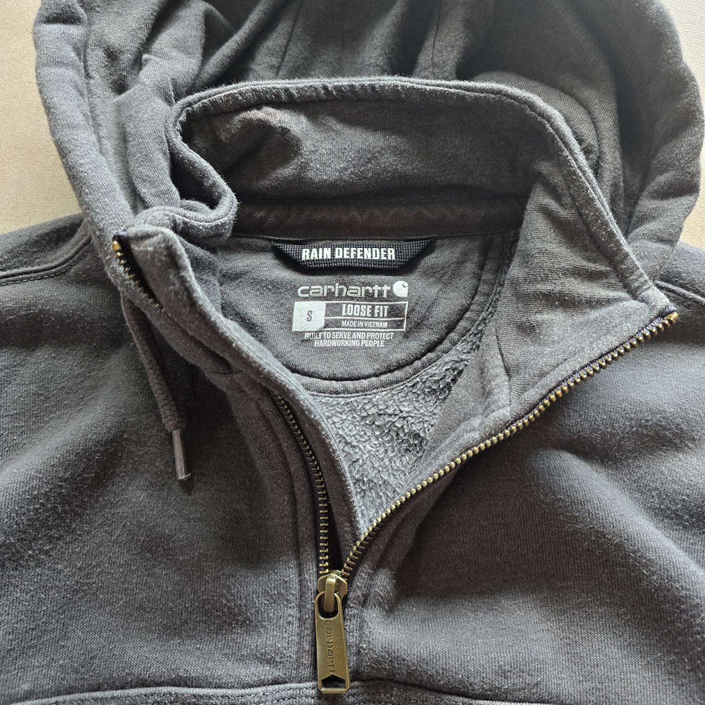 Carhartt Rain Defender 1/4 Zip Hoodie - S