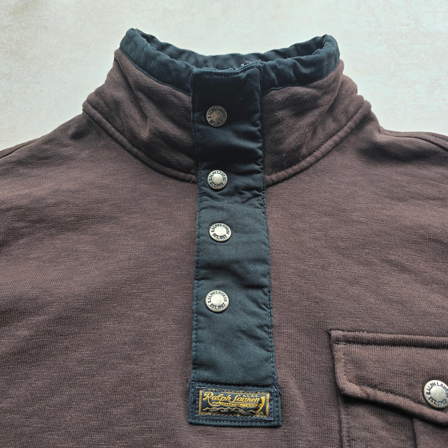 Vintage Ralph Lauren 1/4 Zip Sweatshirt - M