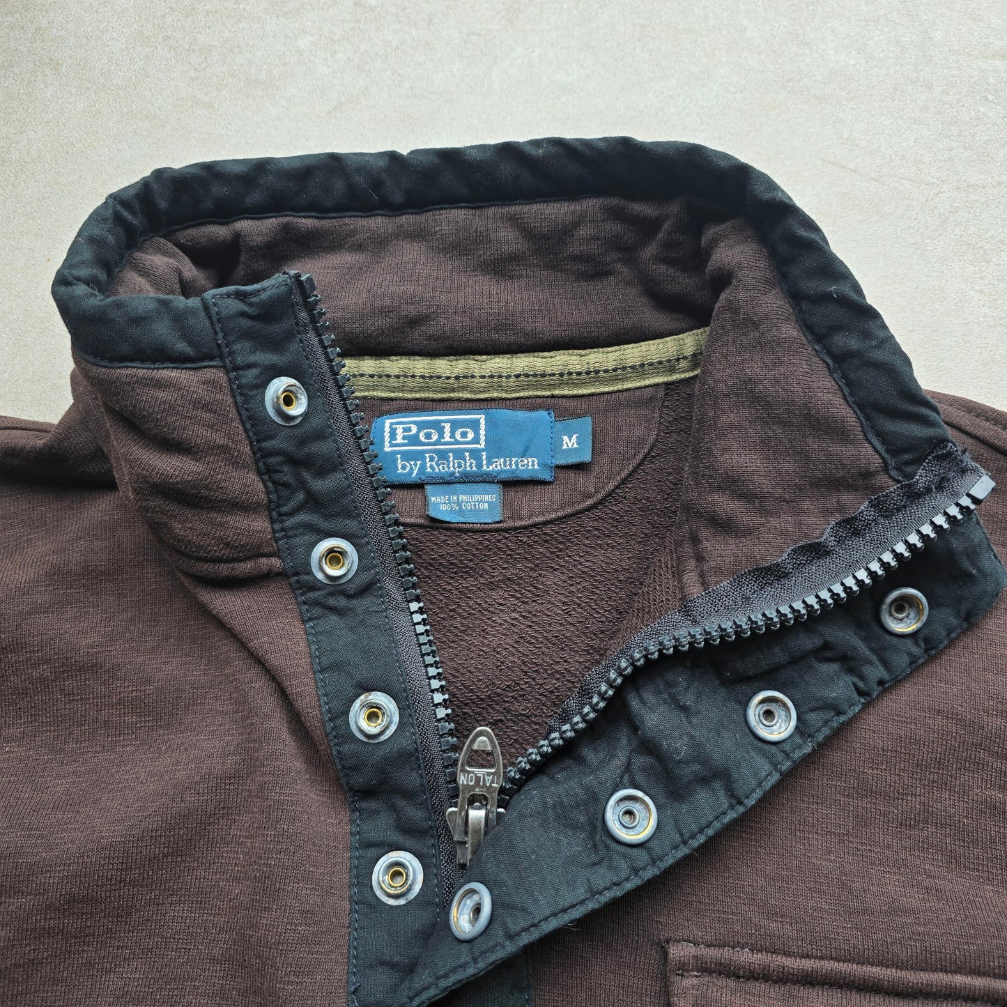 Vintage Ralph Lauren 1/4 Zip Sweatshirt - M