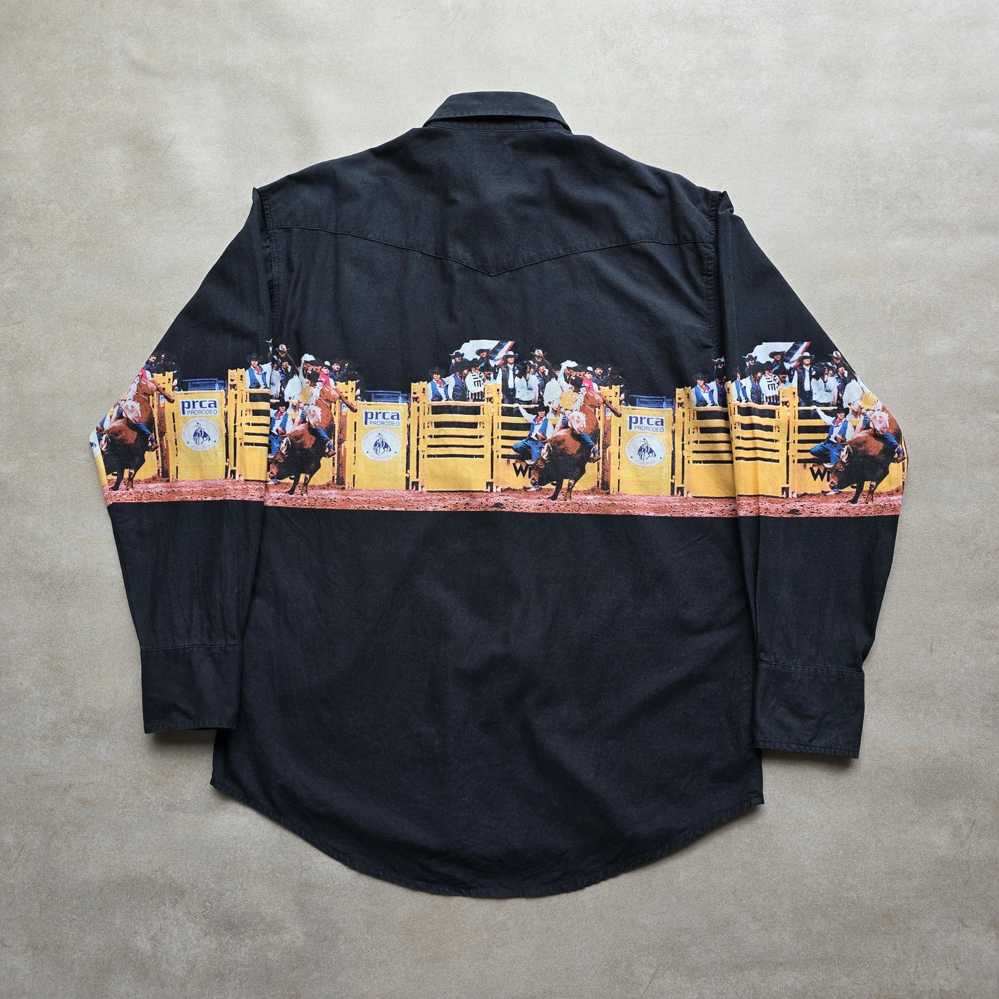 RARE Vintage Wrangler Western Rodeo Snap Shirt - XL