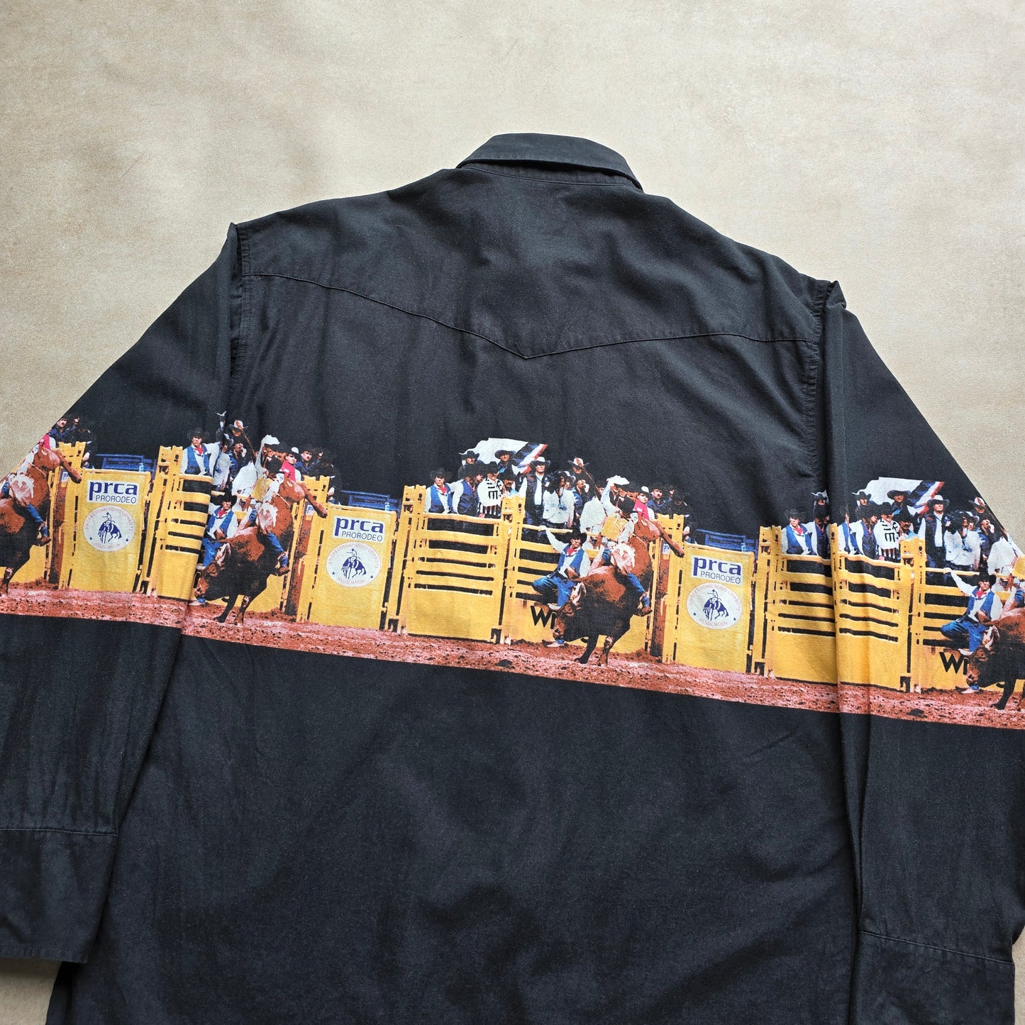RARE Vintage Wrangler Western Rodeo Snap Shirt - XL