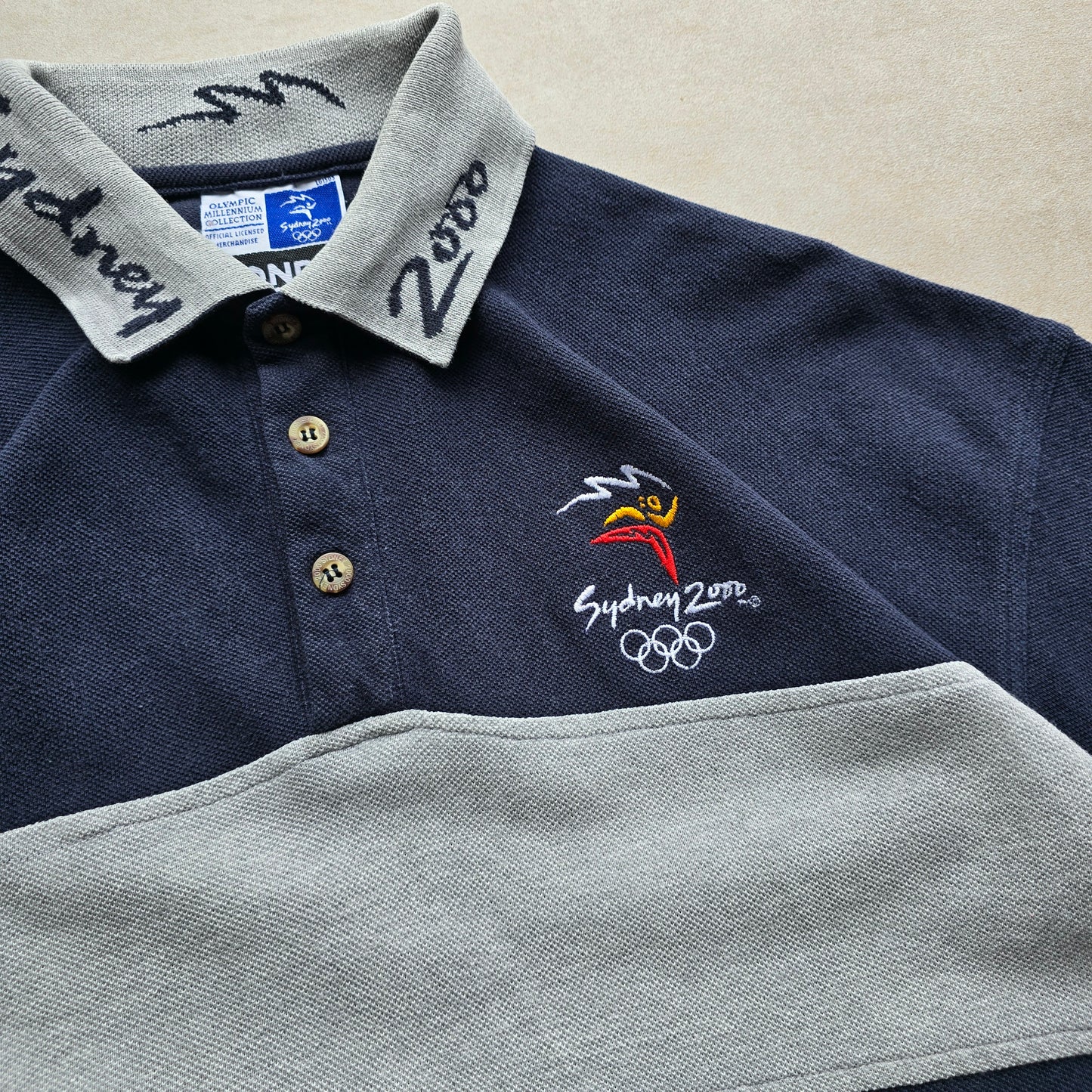Vintage Sydney 2000 Olympics Polo Shirt - XL