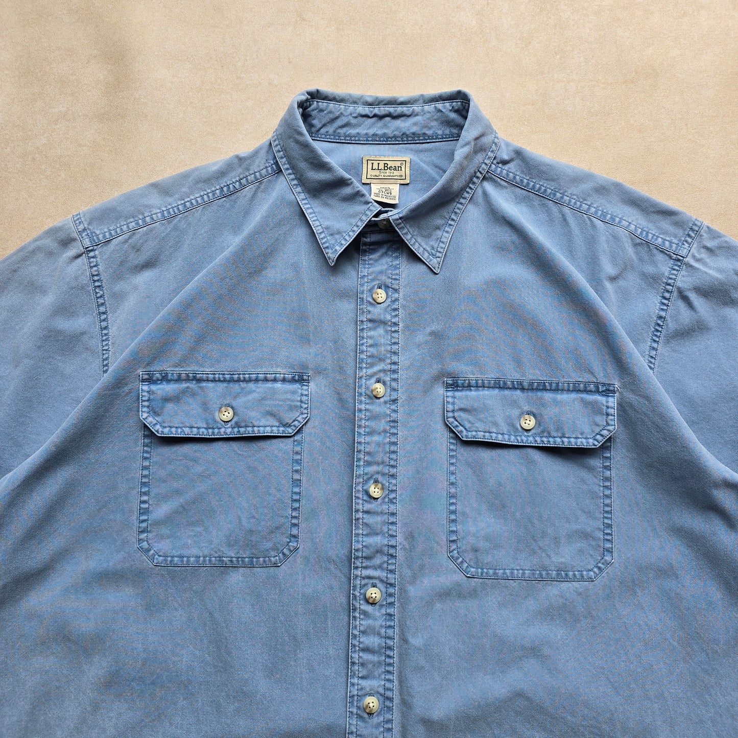 Vintage L.L. Bean Short Sleeve Button Up Shirt - XL/2XL