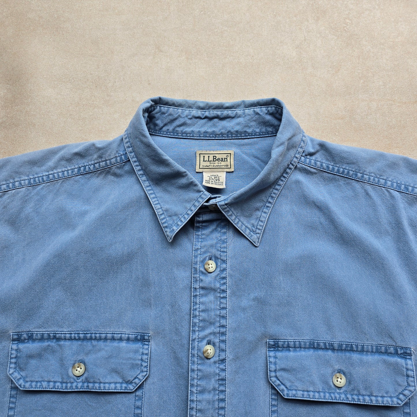 Vintage L.L. Bean Short Sleeve Button Up Shirt - XL/2XL