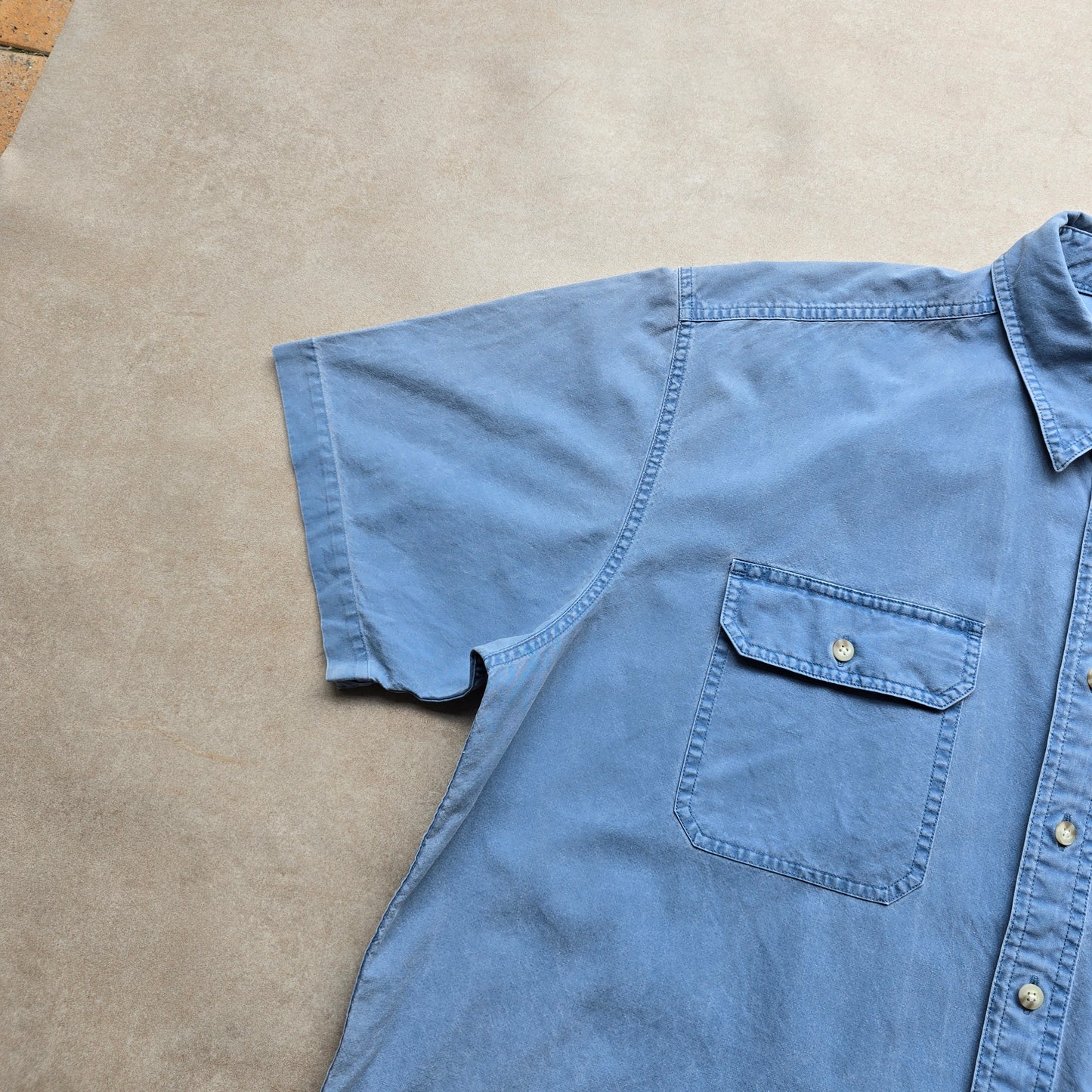 Vintage L.L. Bean Short Sleeve Button Up Shirt - XL/2XL