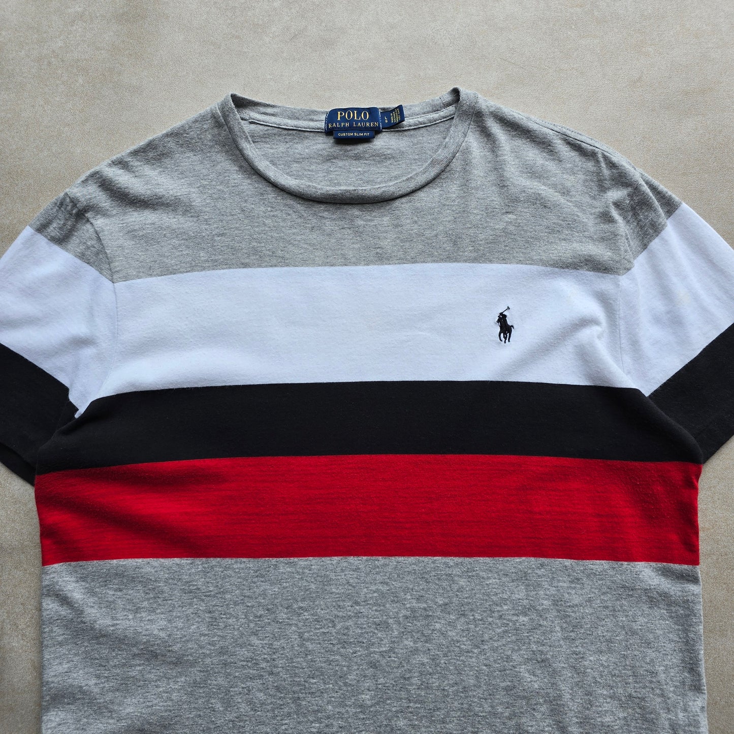 Ralph Lauren Striped Tee - M/L