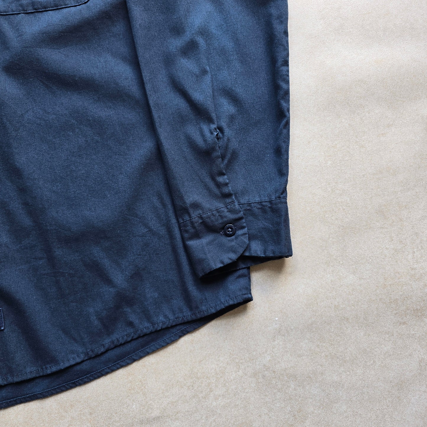 Y2K Dickies Long Sleeve Button Up Work Shirt - L