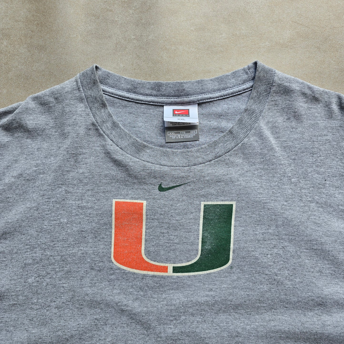 Vintage Nike Miami Hurricanes Tee - XXL