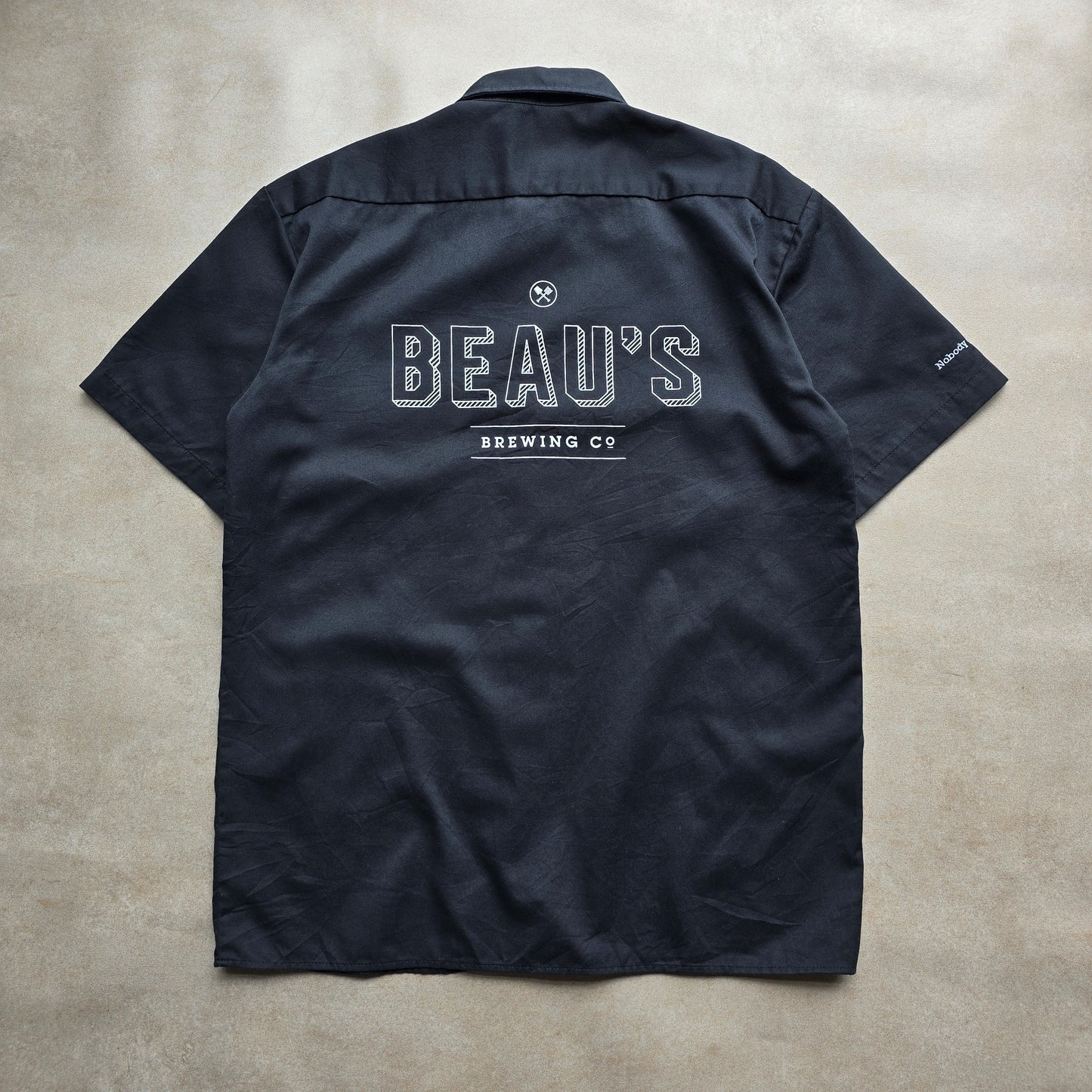 Y2K Dickies Short Sleeve Button Up Work Shirt - M