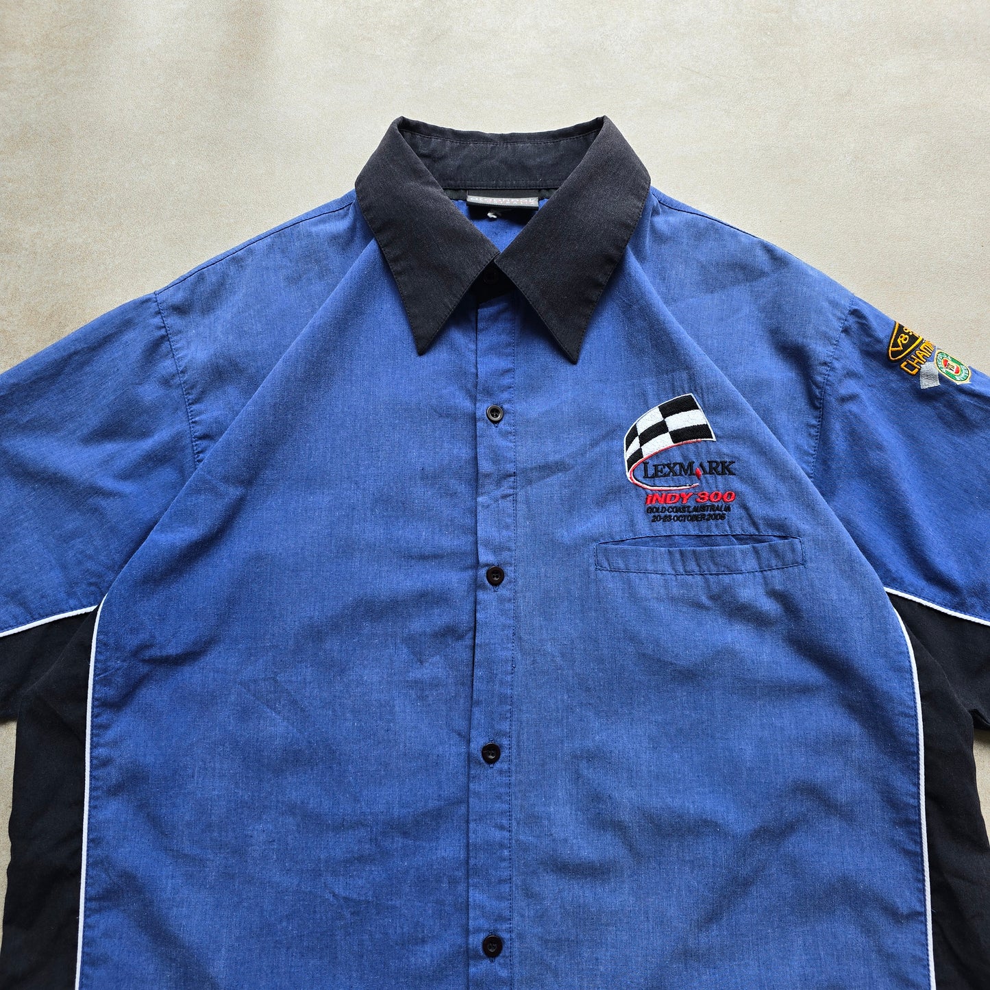 Lexmark Indy 300 Gold Coast 2005 Button Up Shirt - M/L