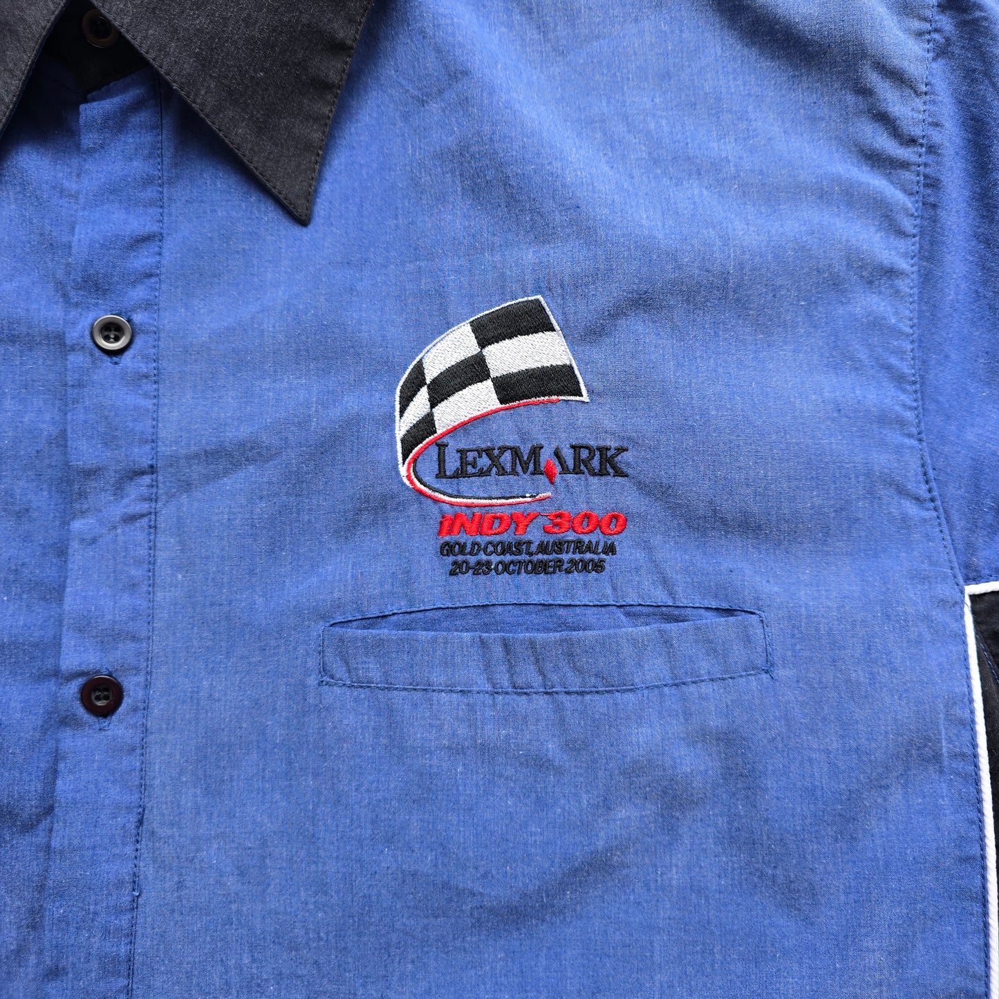 Lexmark Indy 300 Gold Coast 2005 Button Up Shirt - M/L